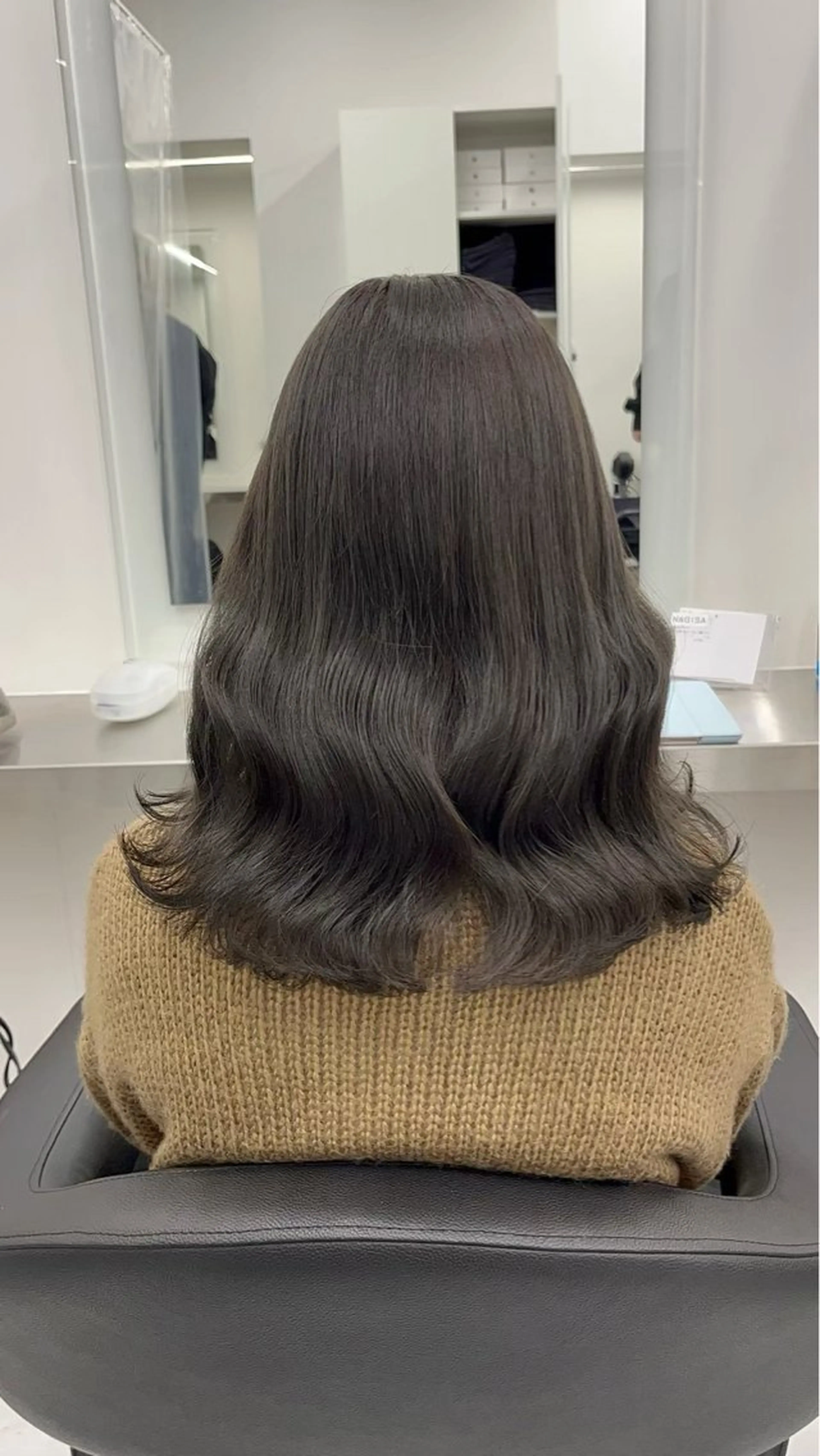 ロング カラー BABY 艶髪暗髪ヘア💖達人のヘアスタイル