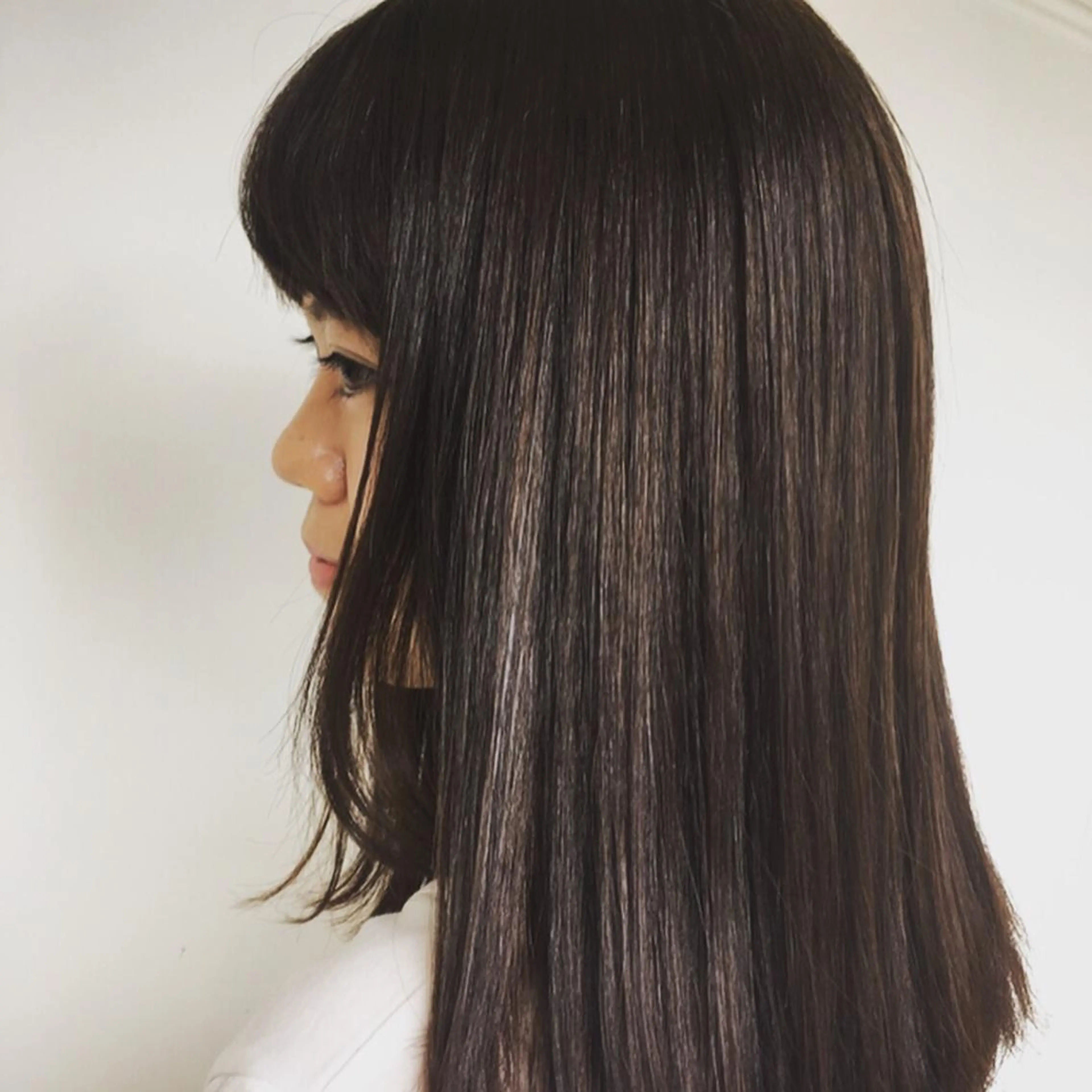 セミロング ヘアアレンジ トリートメント 🫧髪質改善×艶髪 🫧根本泰成🫧のヘアスタイル