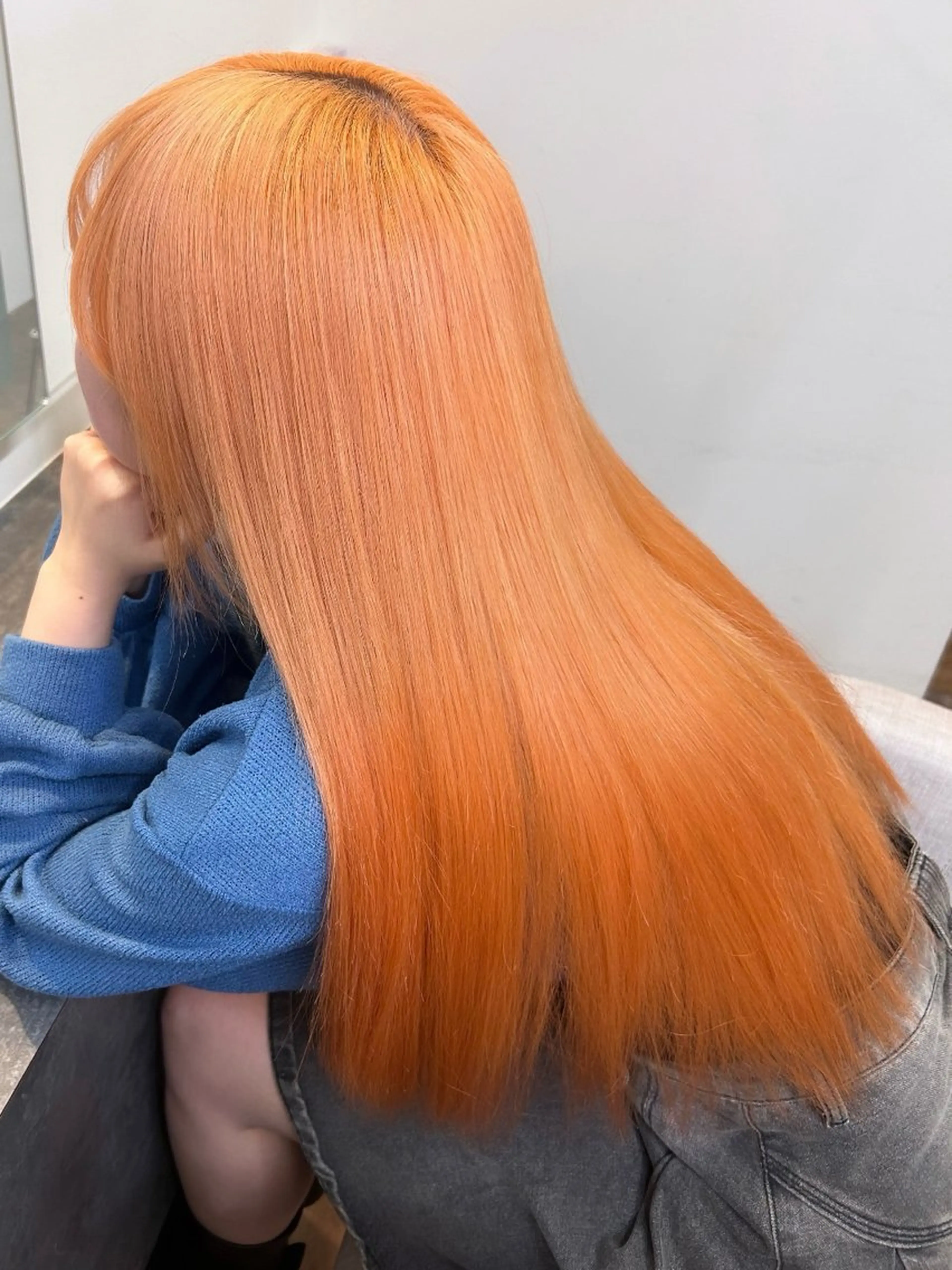 ロング カラー ヘアカラー トリートメント MARQUEE所属・Ayame / ハイトーンカラーのヘアスタイル