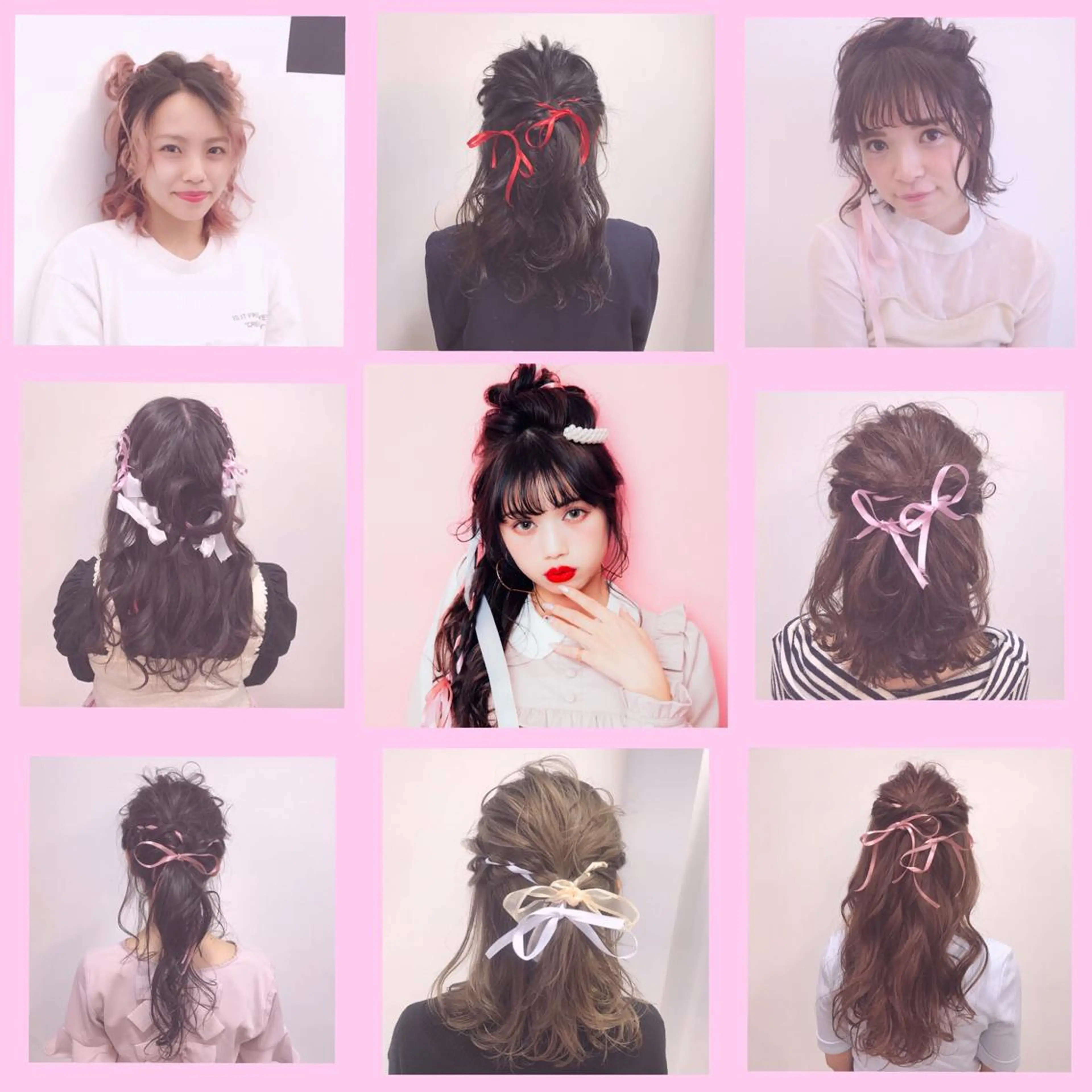 セミロング ヘアアレンジ SHIN/レイヤー カット×クロスパーマのヘアスタイル