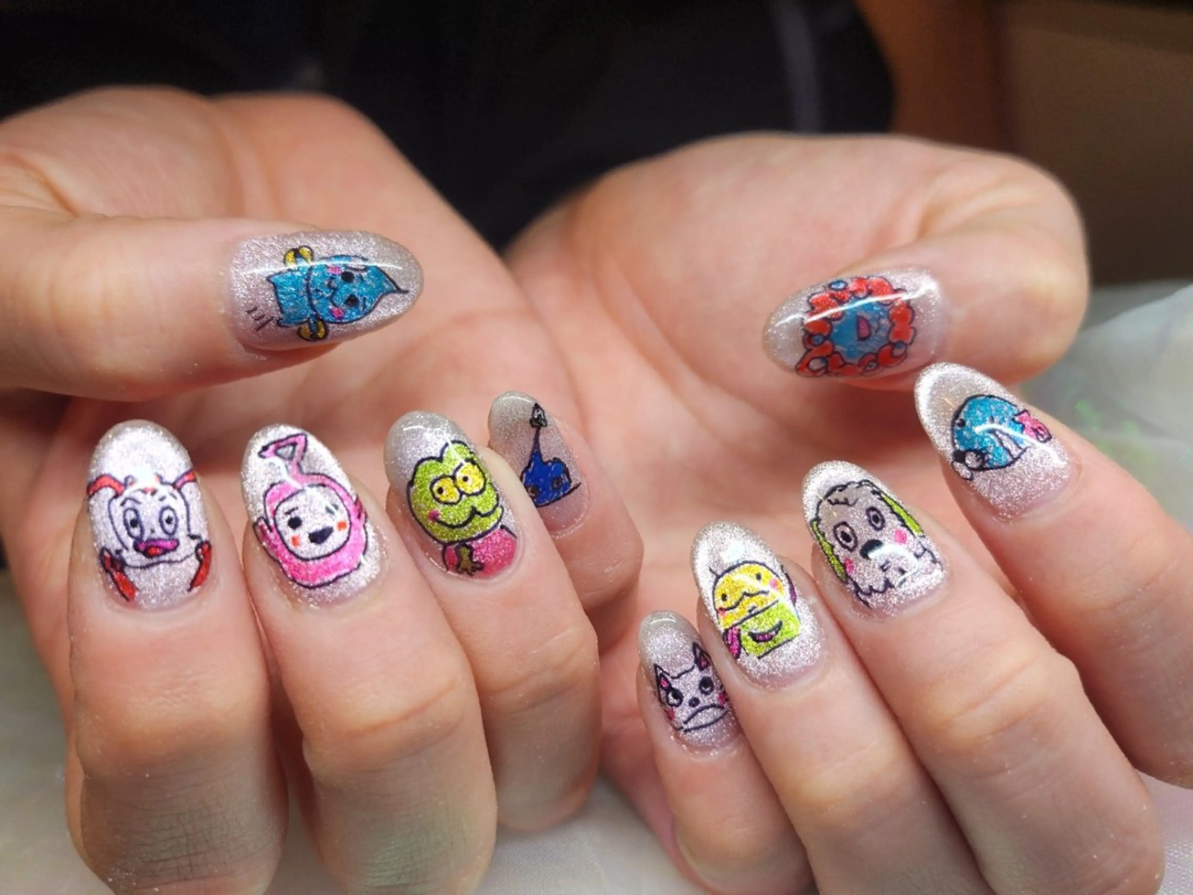 ネイル 💜bora .のネイルデザイン