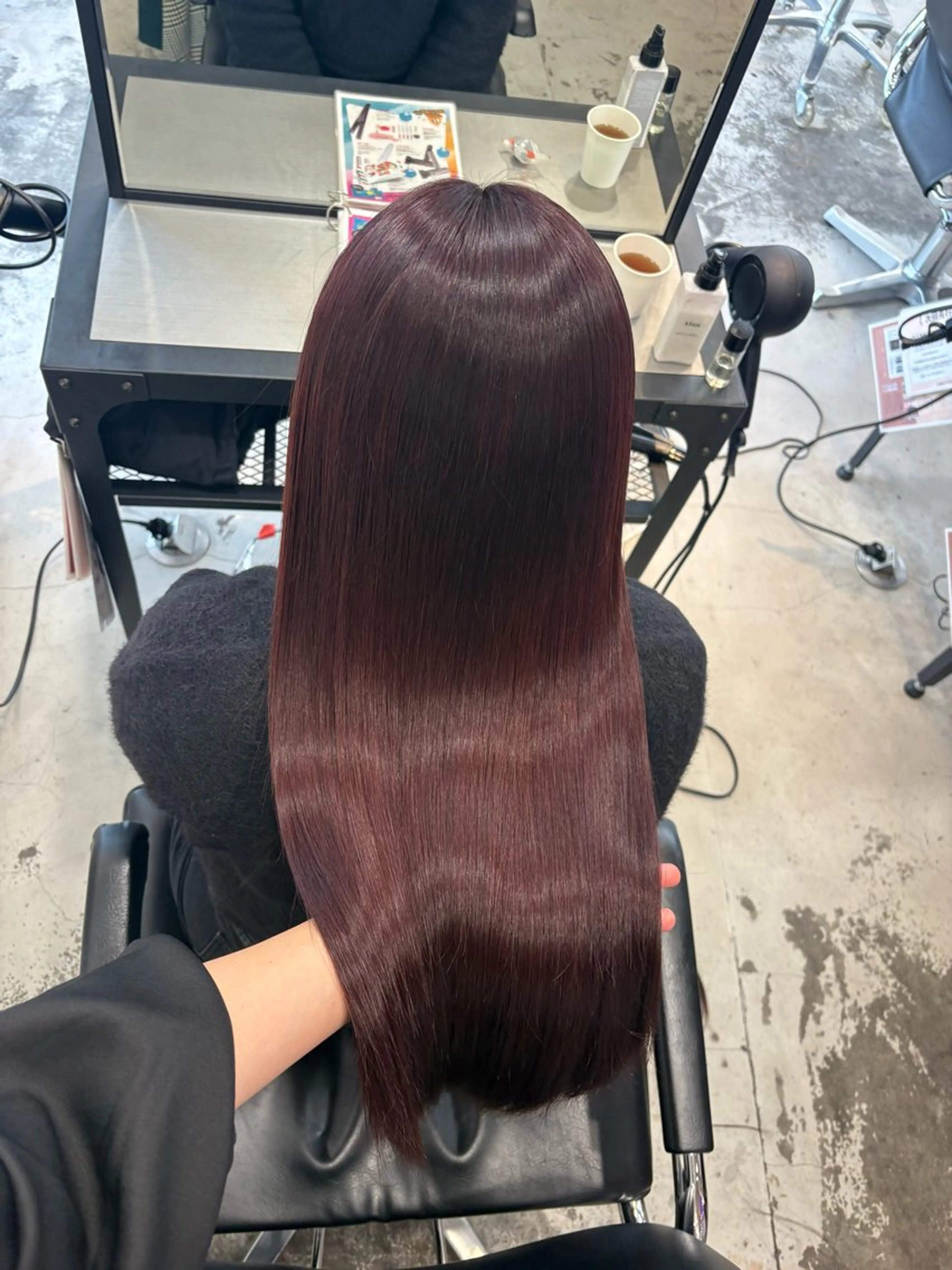 ロング カラー ブリーチ ダブルカラー ブリーチなしカラー 髪質改善 トリートメント カット ヘアカラー トリートメント ハイトーン×デザイン 🪽🫧HIKARIのヘアスタイル