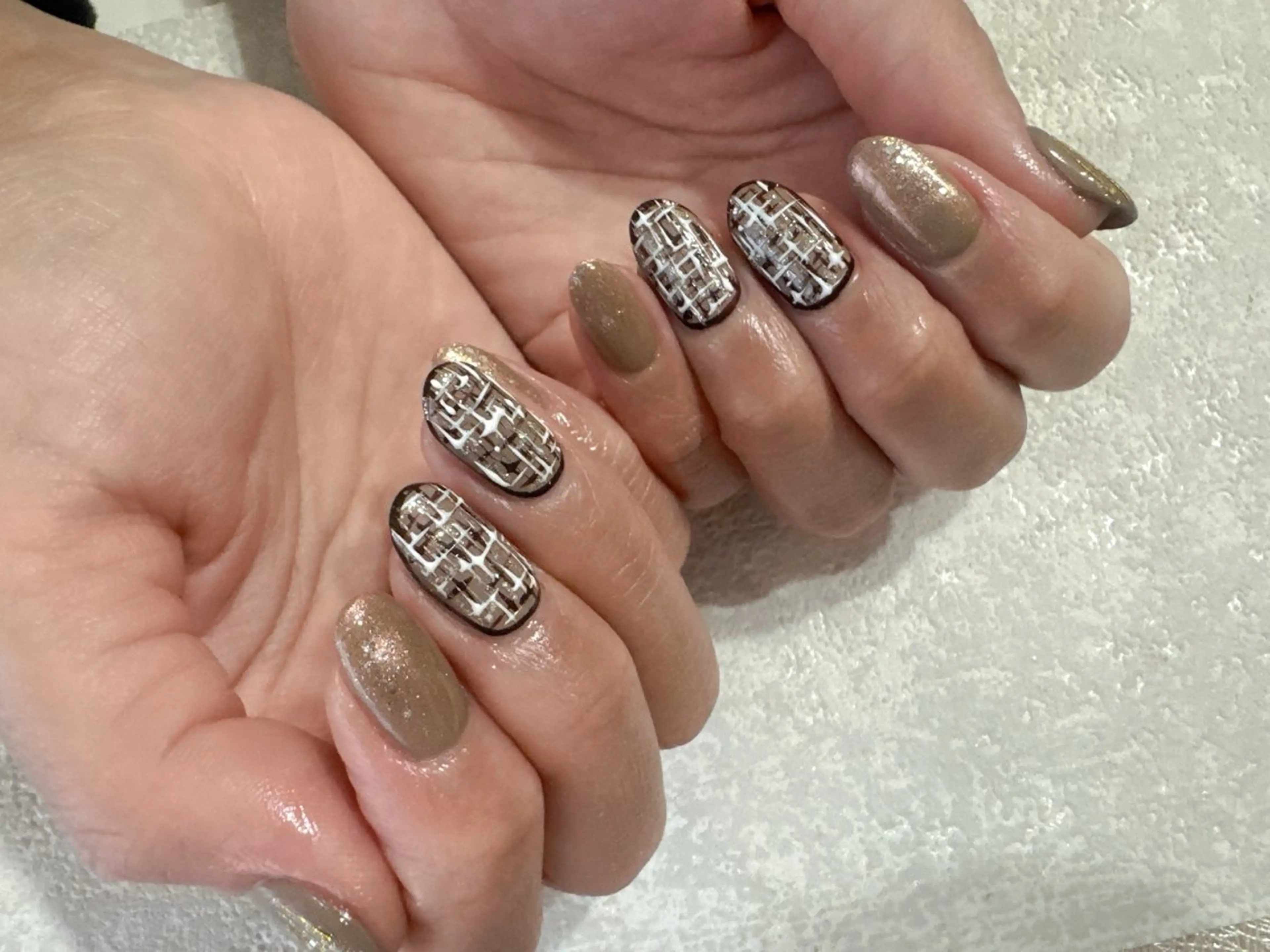 ネイル オーロラネイル フットネイル フレンチネイル ジェルネイル 韓国ネイル kikinail 溝の口のネイルデザイン