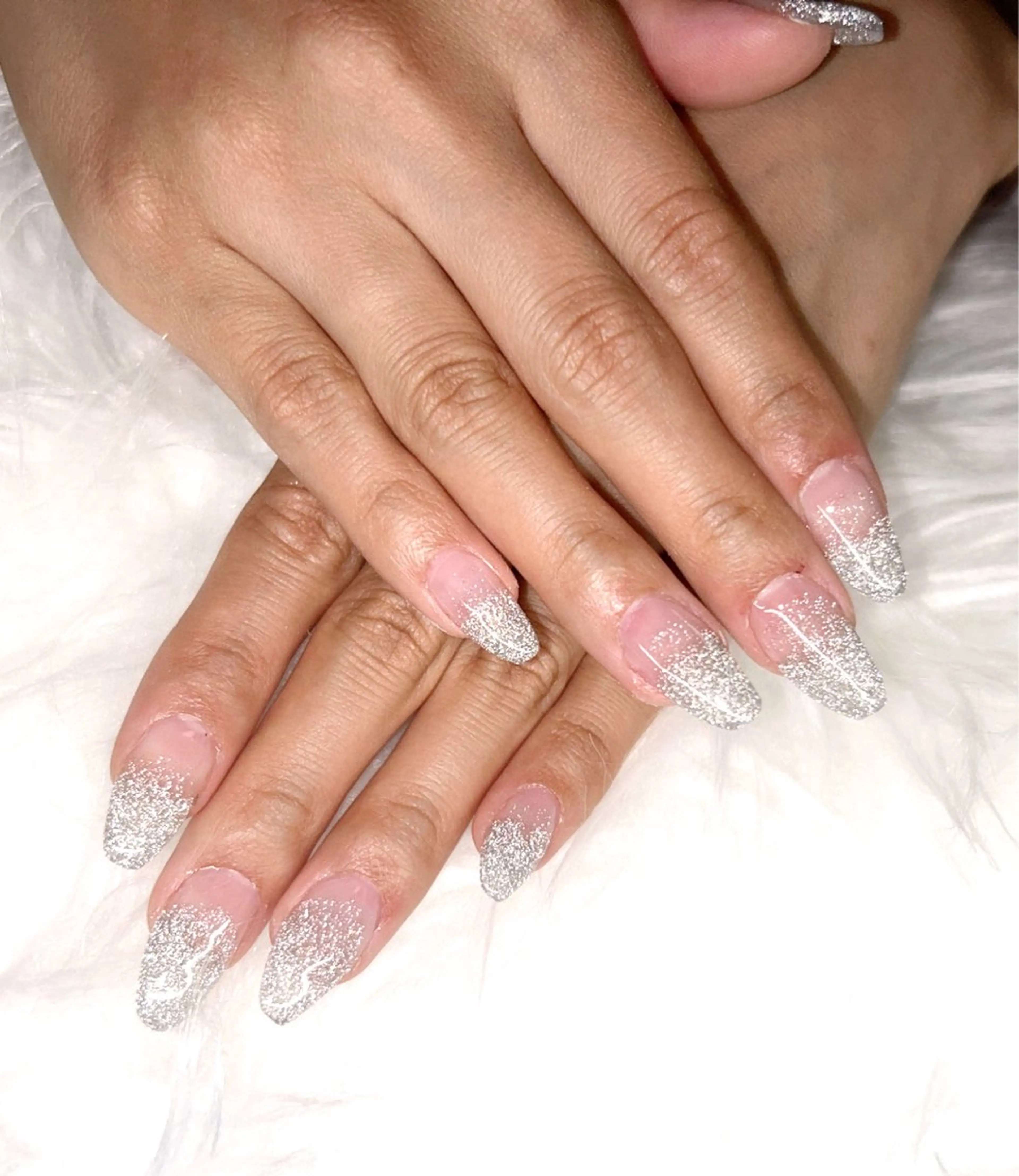 スカルプ★ラメグラ仕上げの写真