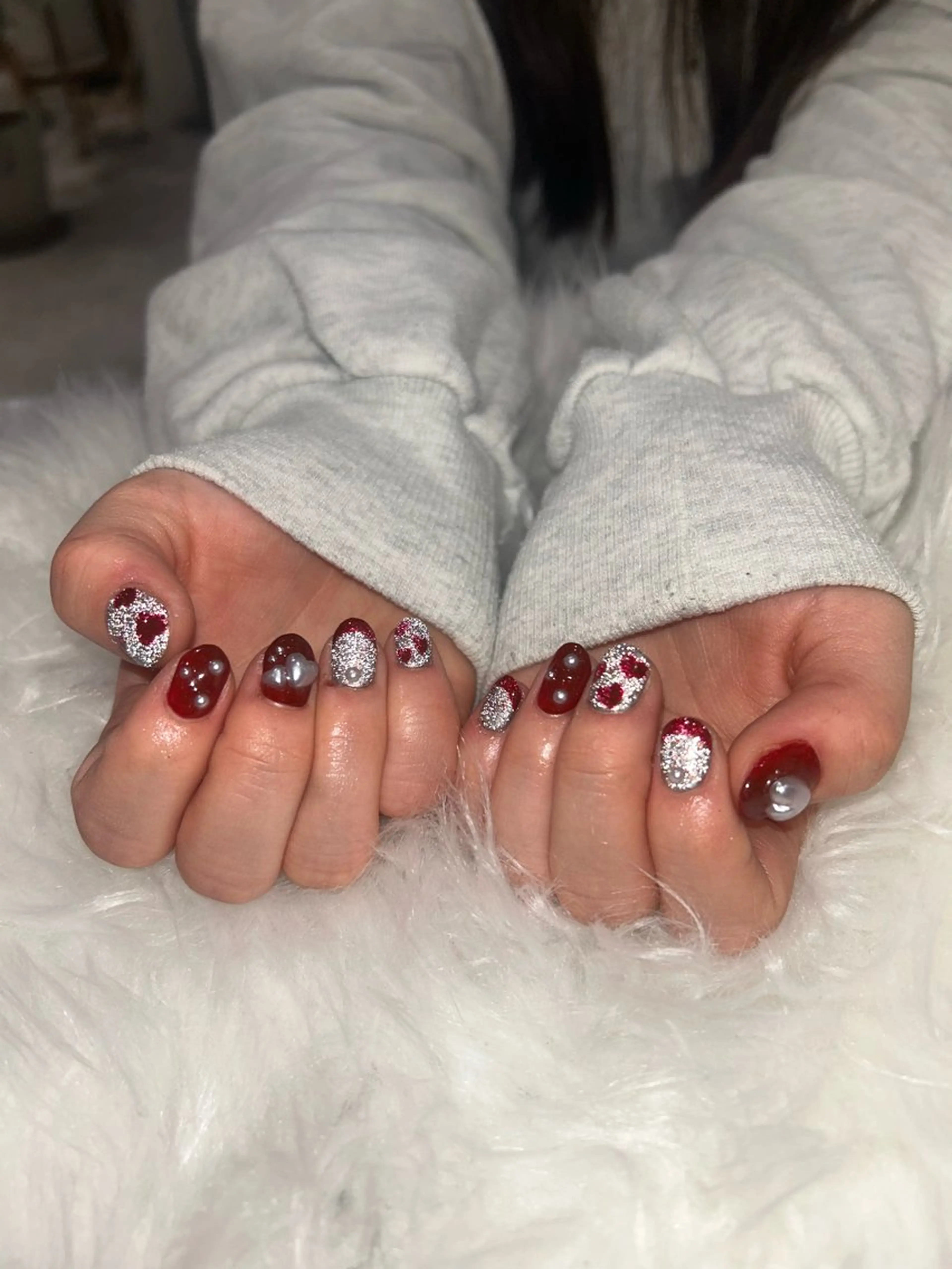 ネイル ハンドネイル ♡ハイトーン★ ネイル/しの♡のヘアスタイル