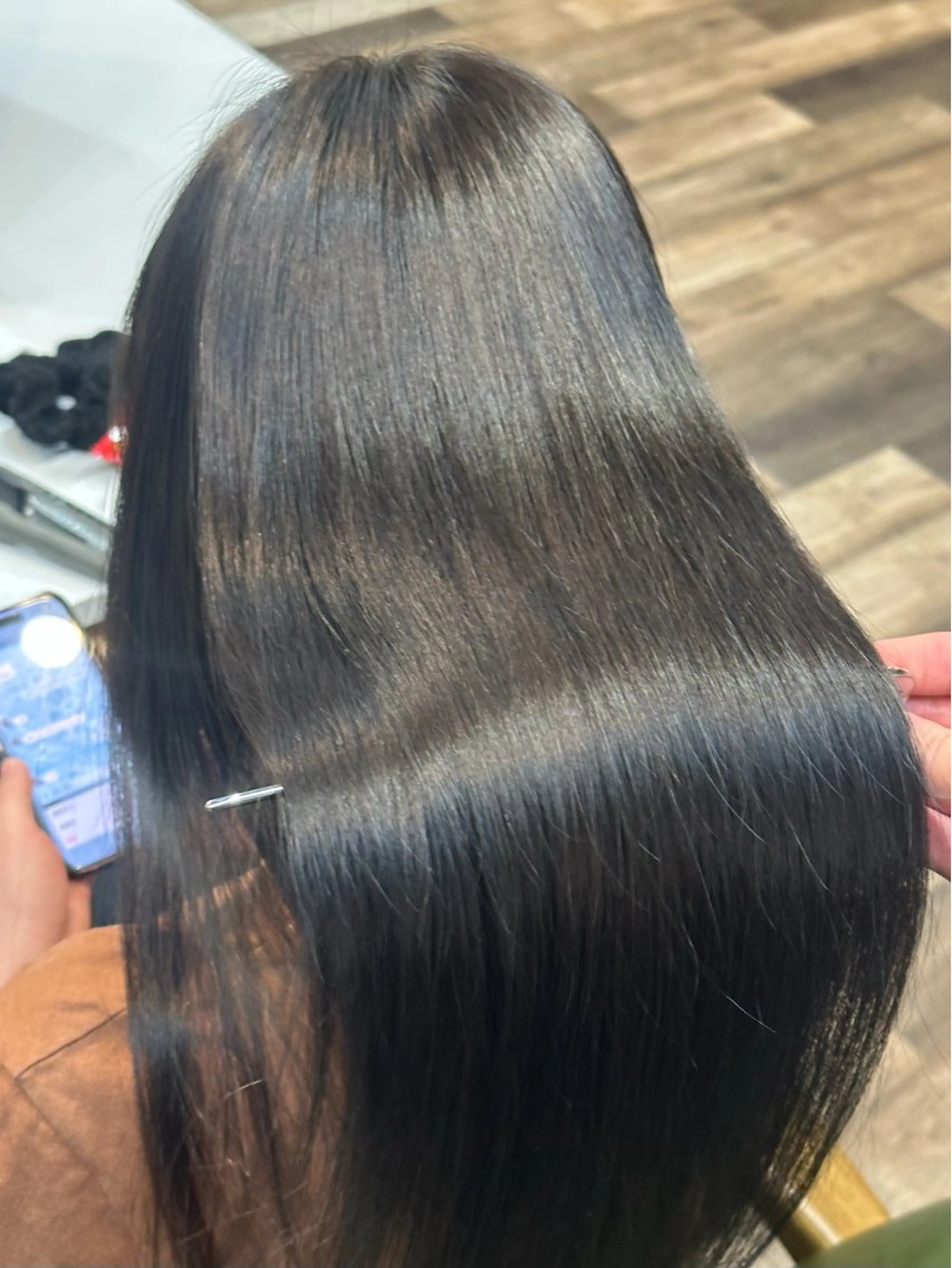 ロング カラー ヘアカラー トリートメント おおつか/メンズ特化 /縮毛矯正/髪質改善のヘアスタイル