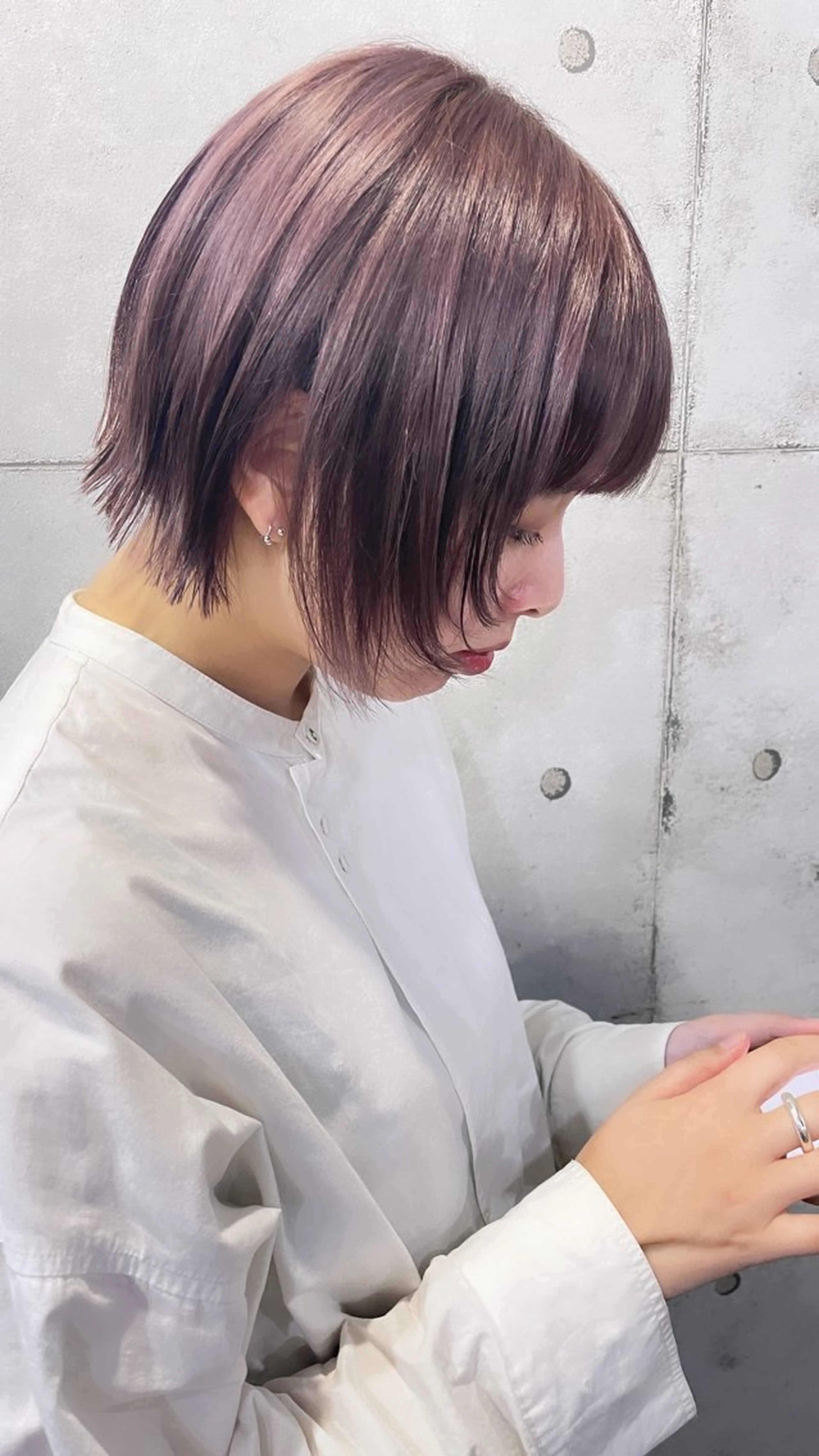 ショート カラー MAIKO 【中崎・茶屋町】のヘアスタイル