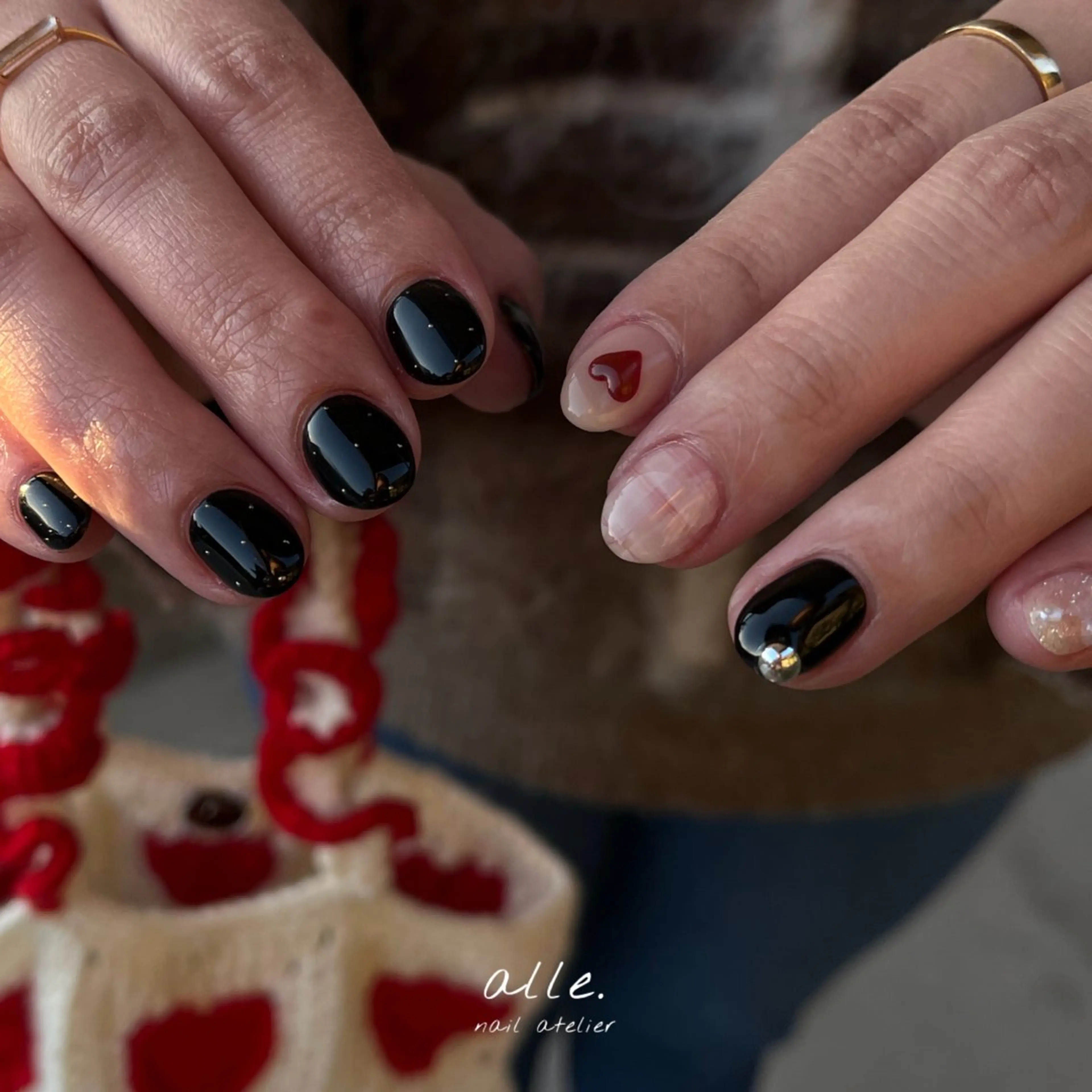 ネイル ハンドネイル atelier alle.のネイルデザイン