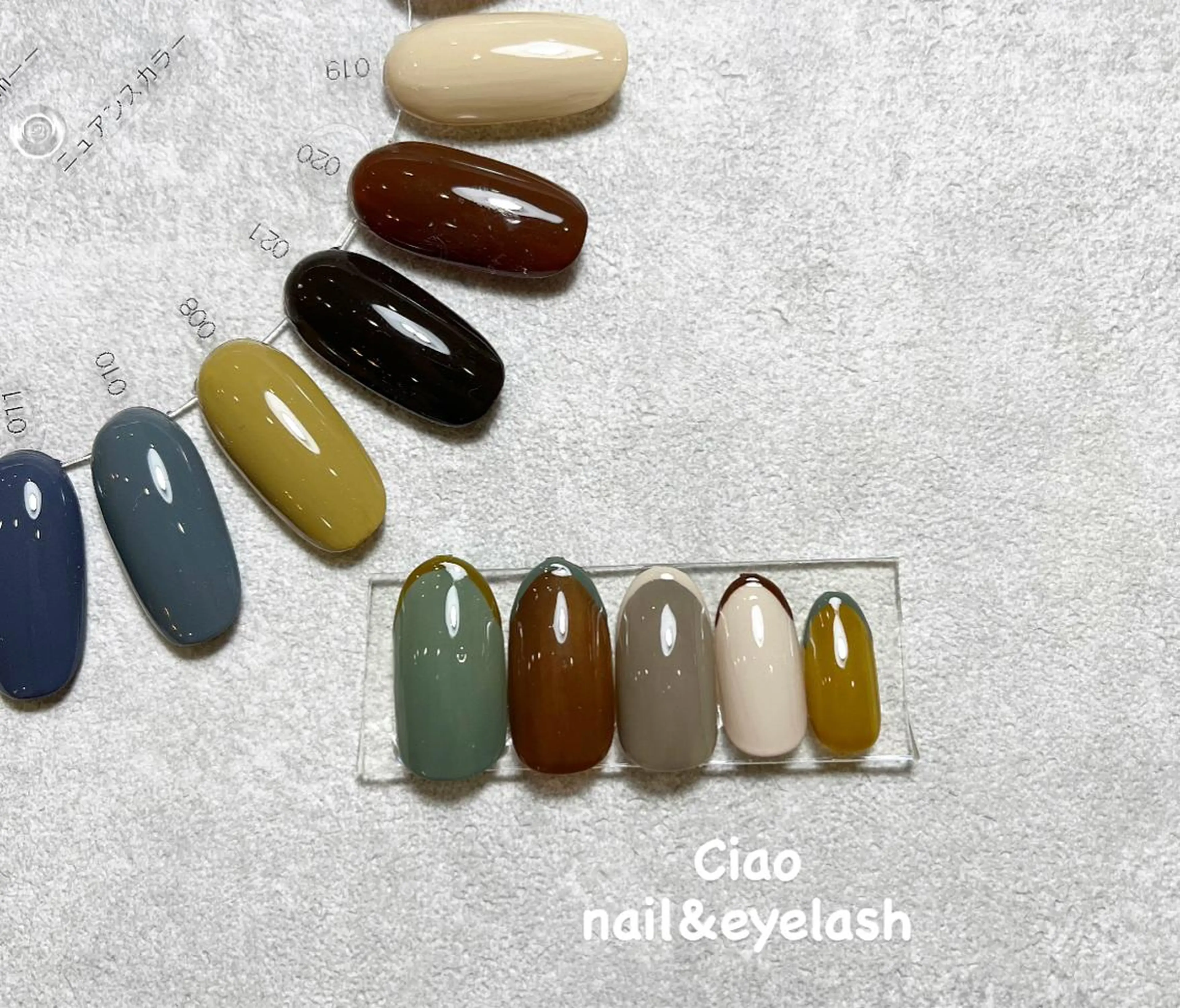 ネイル アートネイル ジェルネイル ニュアンスネイル 冬ネイル #Amin所属・#Amin nail salonのネイルデザイン