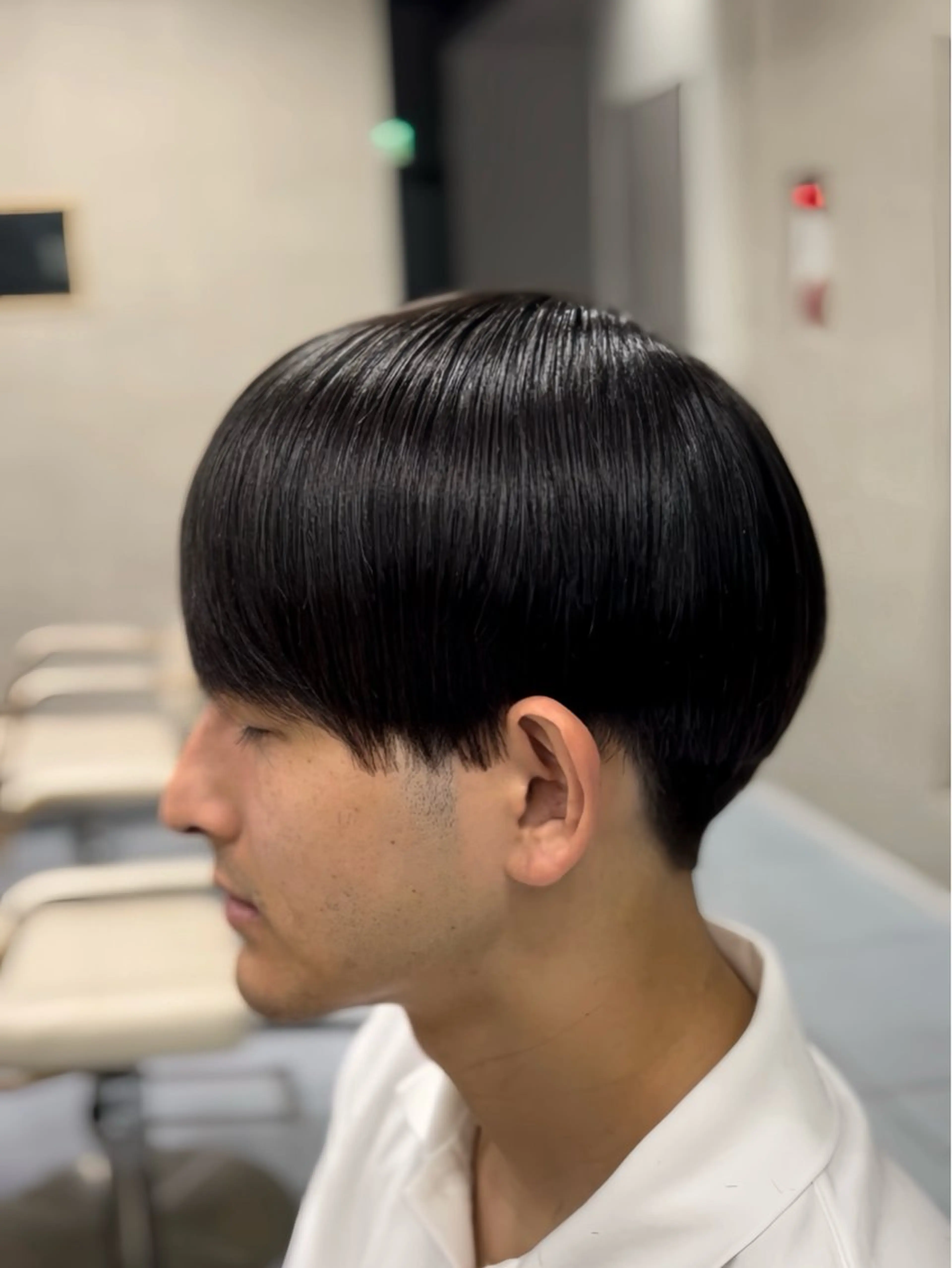 セミロング パーマ メンズ くせ毛 縮毛矯正 カット 縮毛矯正 トリートメント 🔮メンズ縮毛矯正 毛流れパーマ💎竹永のヘアスタイル