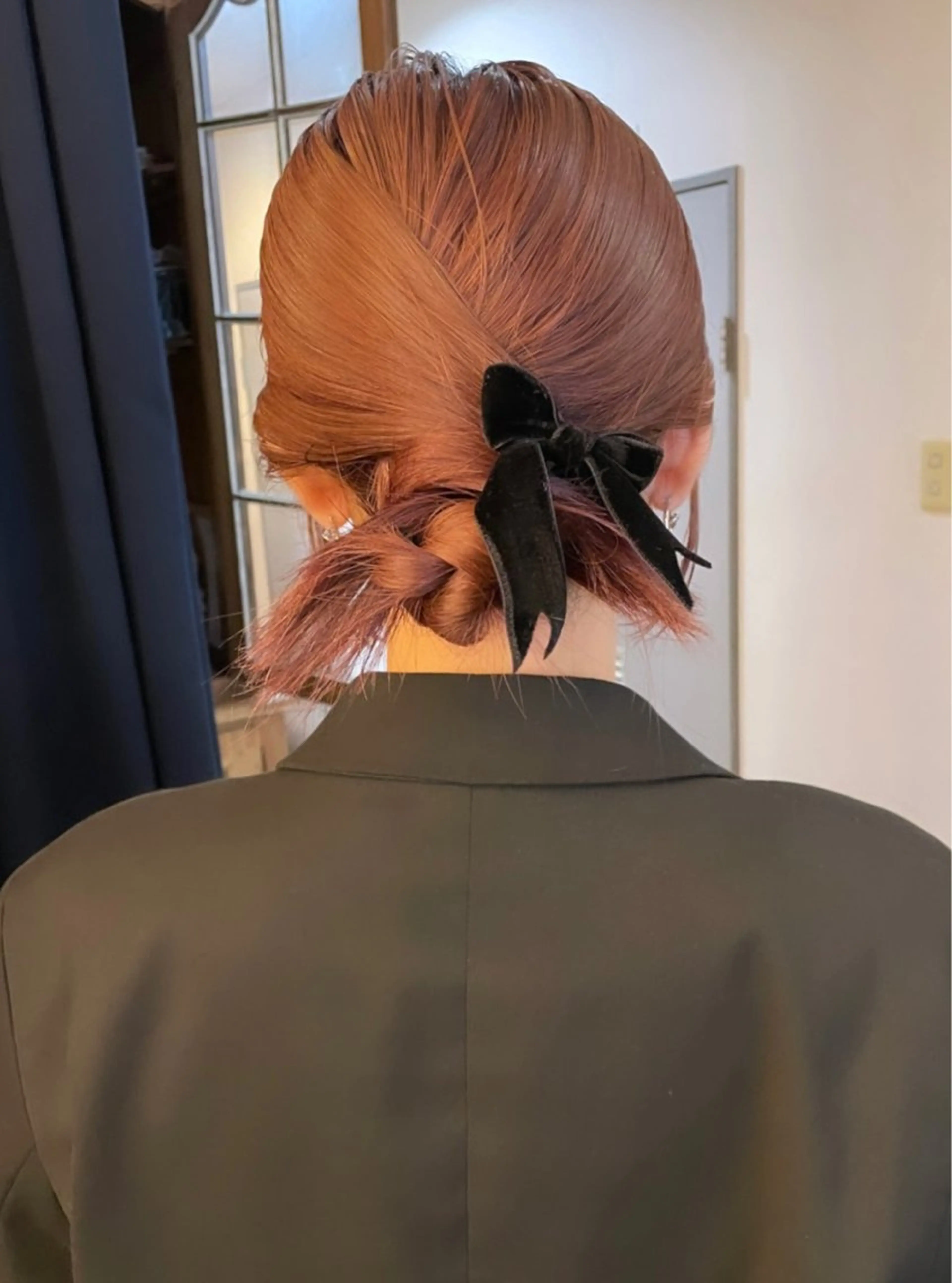 ミディアム ヘアアレンジ emu    head spa & treatment所属・髙塚碧🇰🇷 韓国ヘア🎗️のヘアスタイル