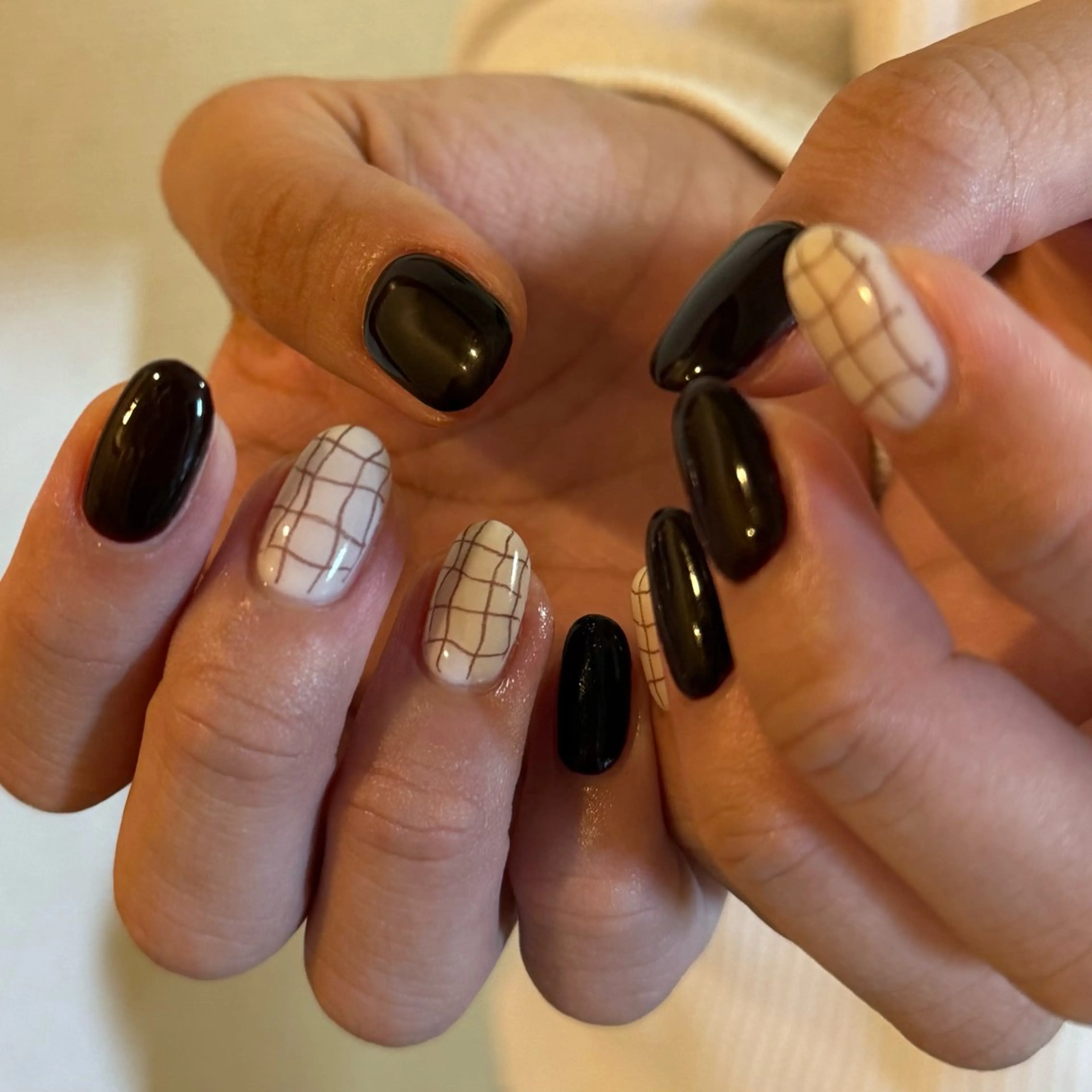 ネイル ハンドネイル Black sheep.所属・Fujimori .のネイルデザイン