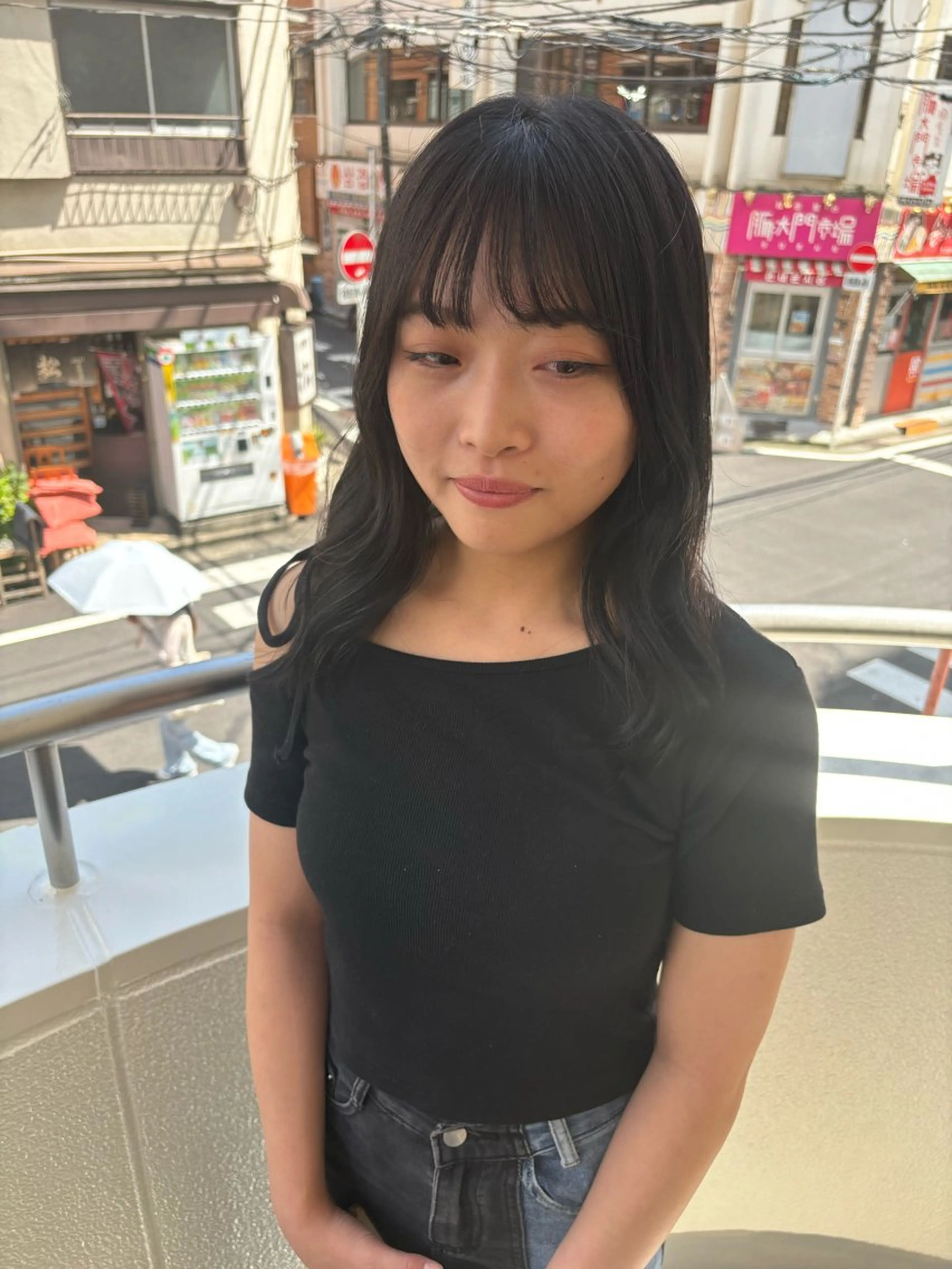 ロング カラー ヘアカラー ヘッドスパ 羽エクステ/シール エクステ/横浜駅5分のヘアスタイル