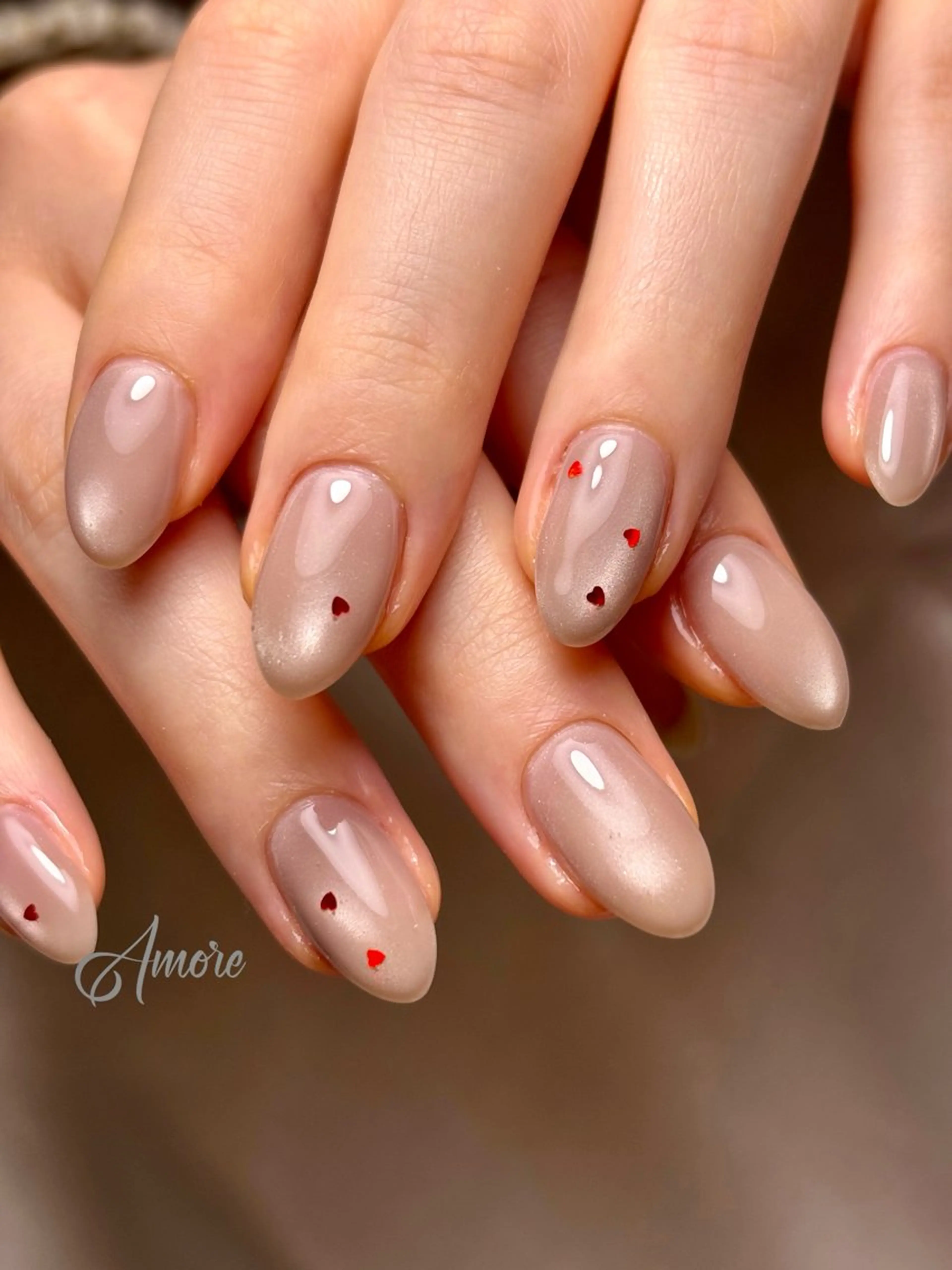 ネイル アニマル柄 桜ネイル ジェルネイル キラキラネイル 韓国ネイル You kyehwaのネイルデザイン