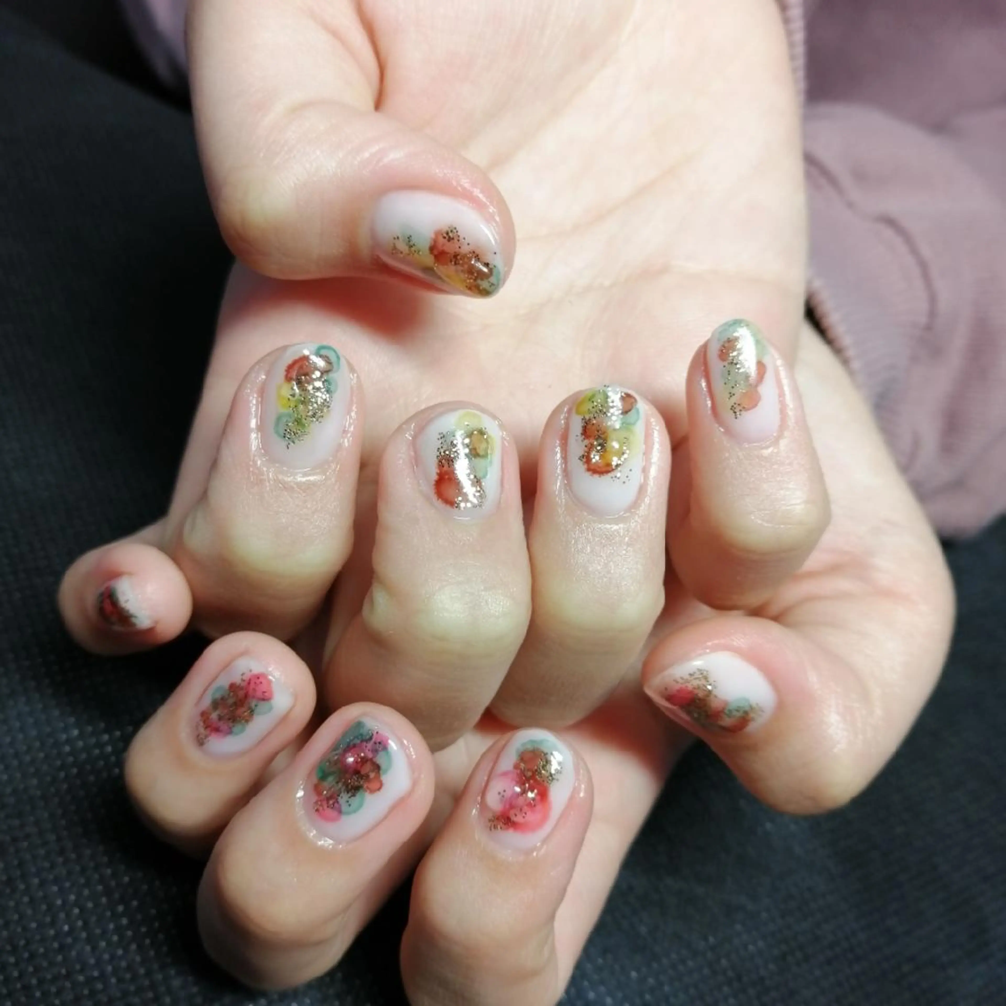 ネイル ジェルネイル 平野 亜季のネイルデザイン