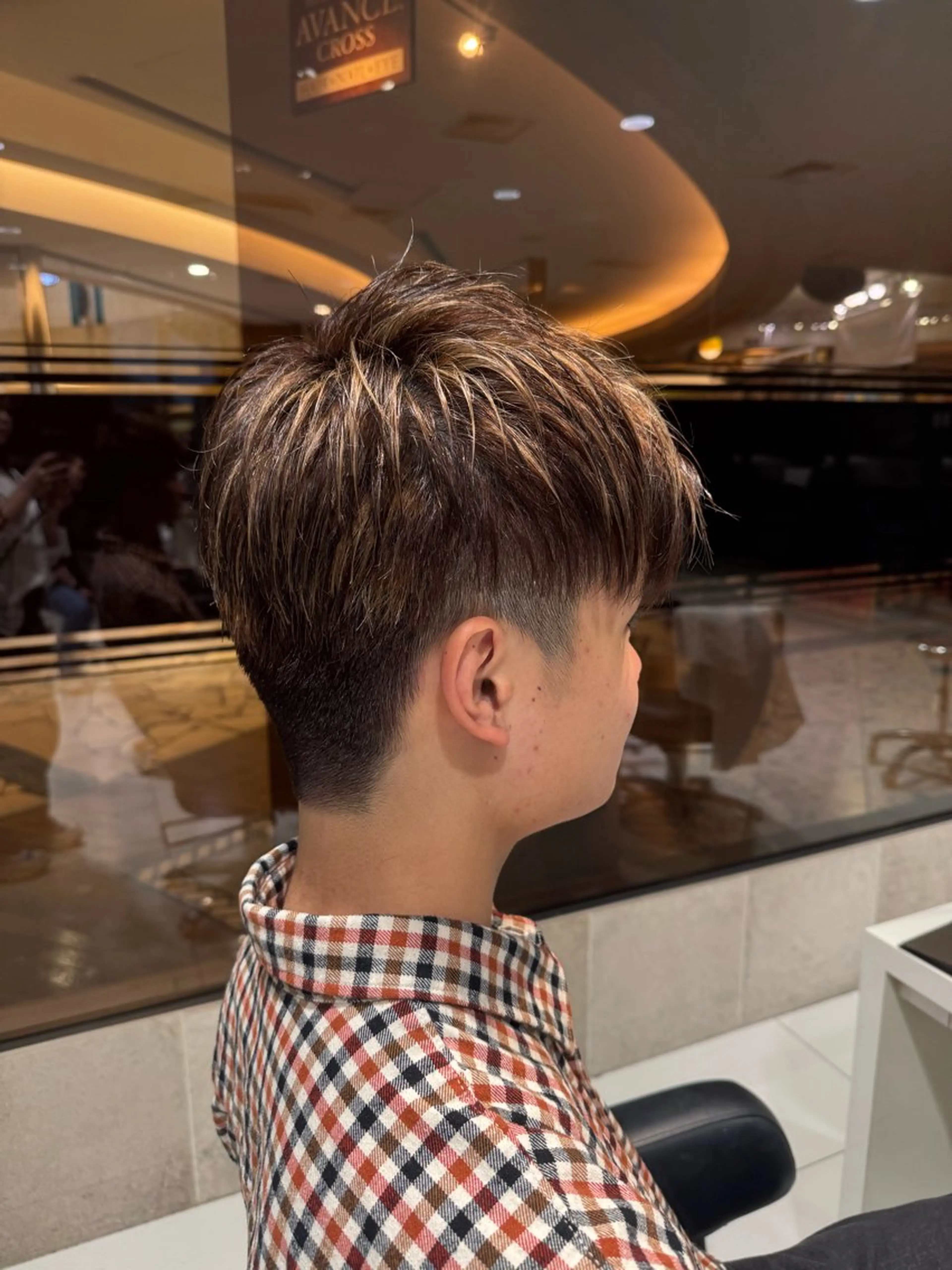 カット＋ハイライトの写真