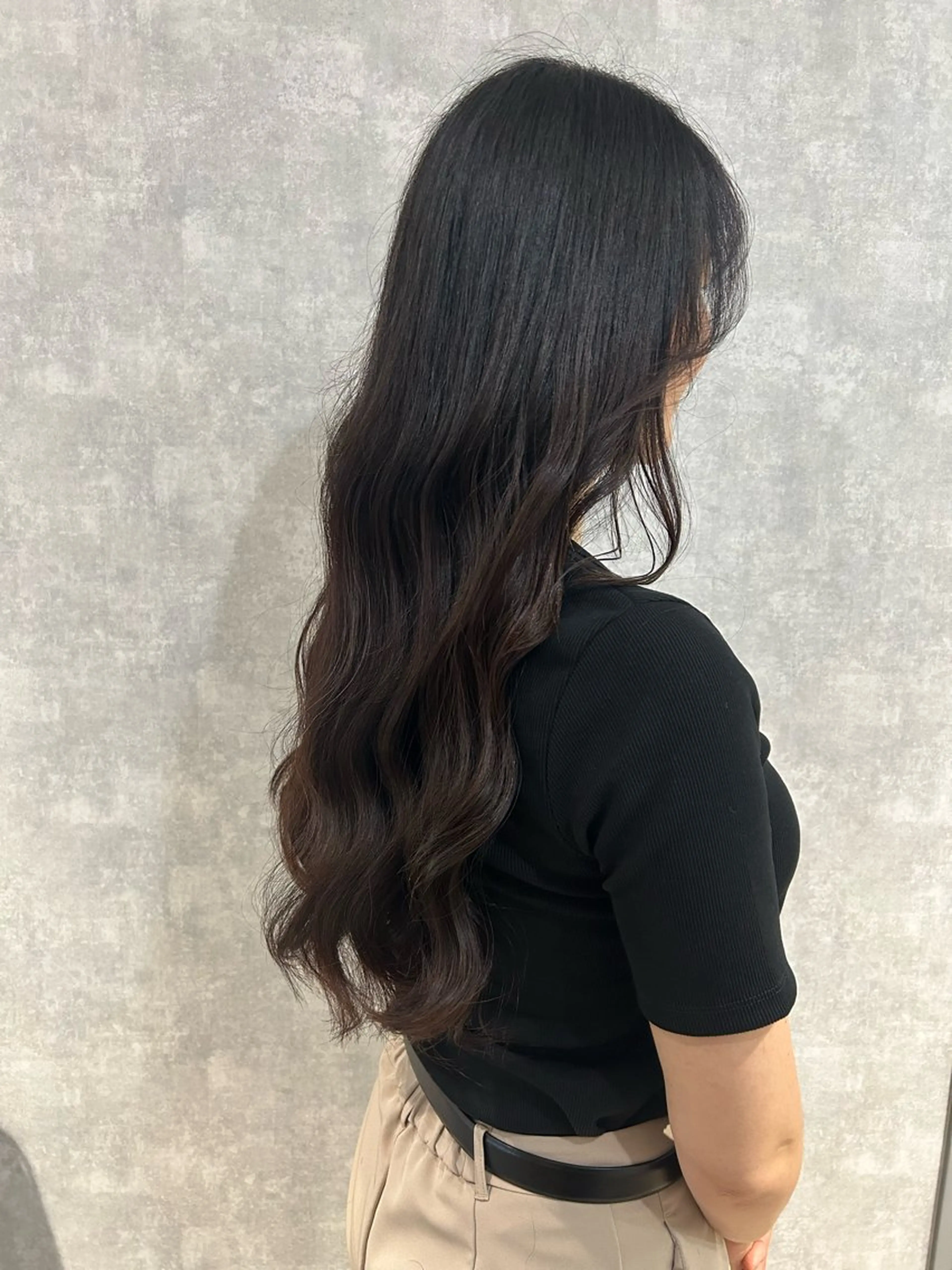 ロング 最新ケアカラー 髪質改善YUTOのヘアスタイル