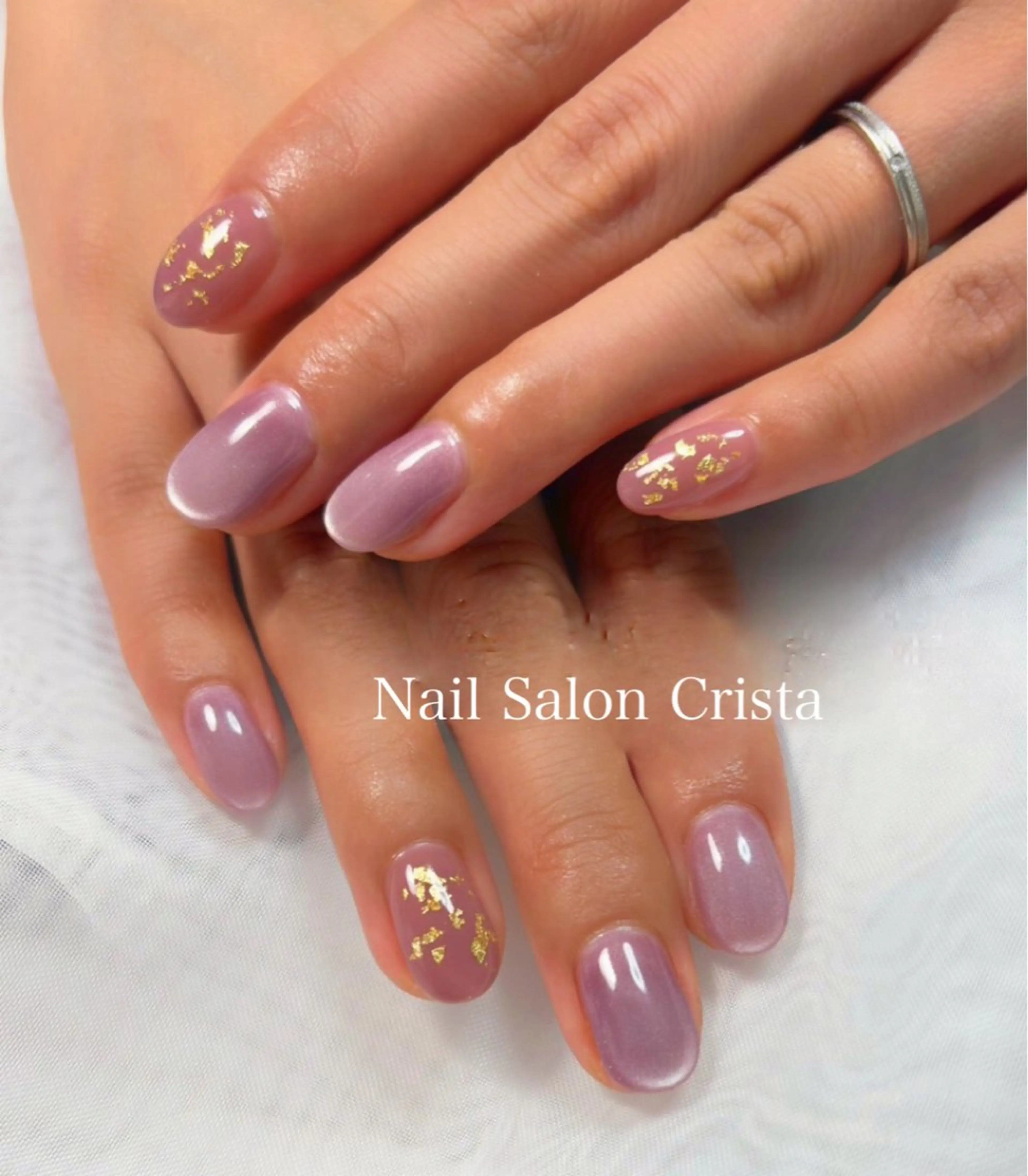 ネイル ジェルネイル パラジェル ピンク ハンドネイル CRISTA所属・CRISTA MOMOのネイルデザイン
