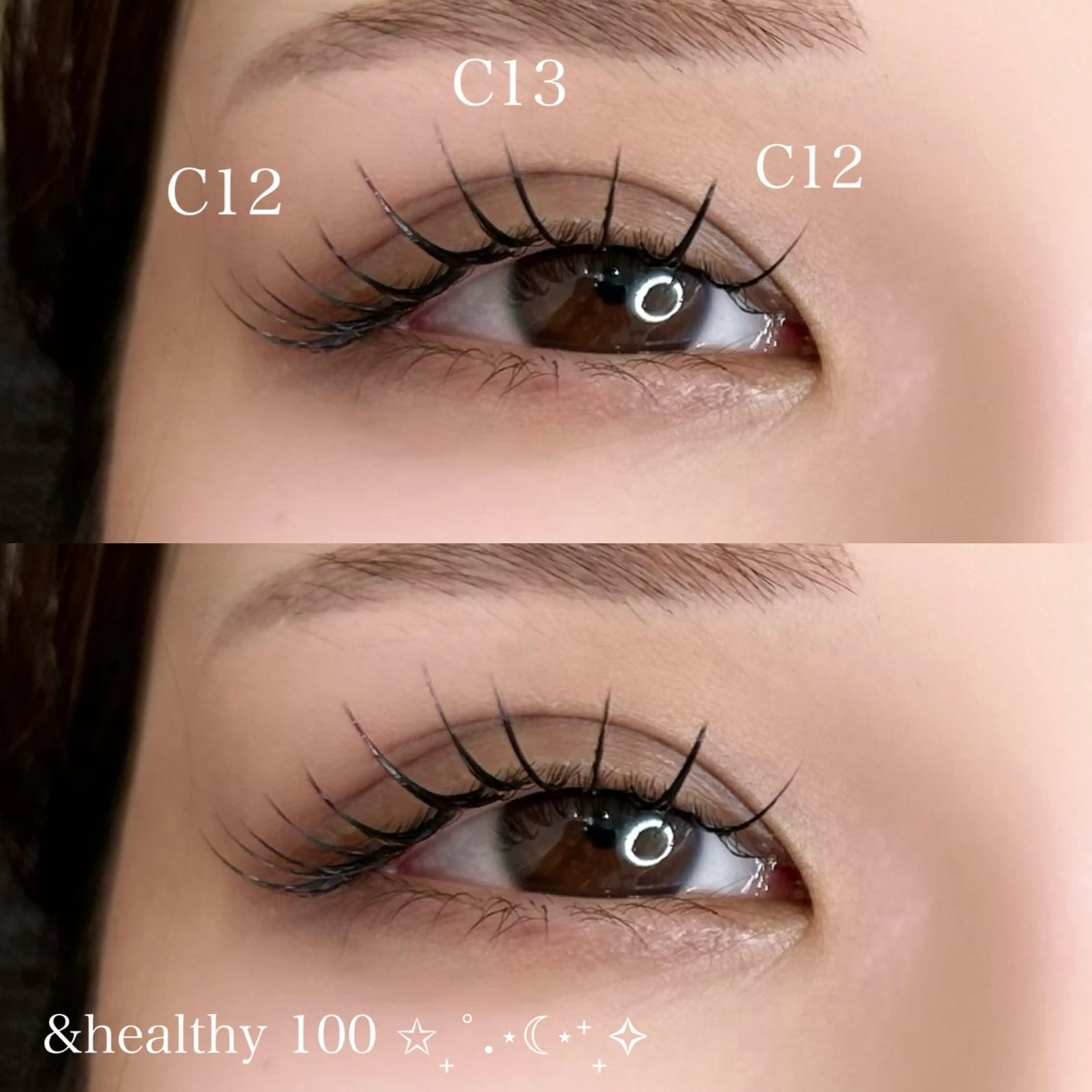 マツエク・マツパ マツパ Shiono Hinataのマツエク・マツパデザイン