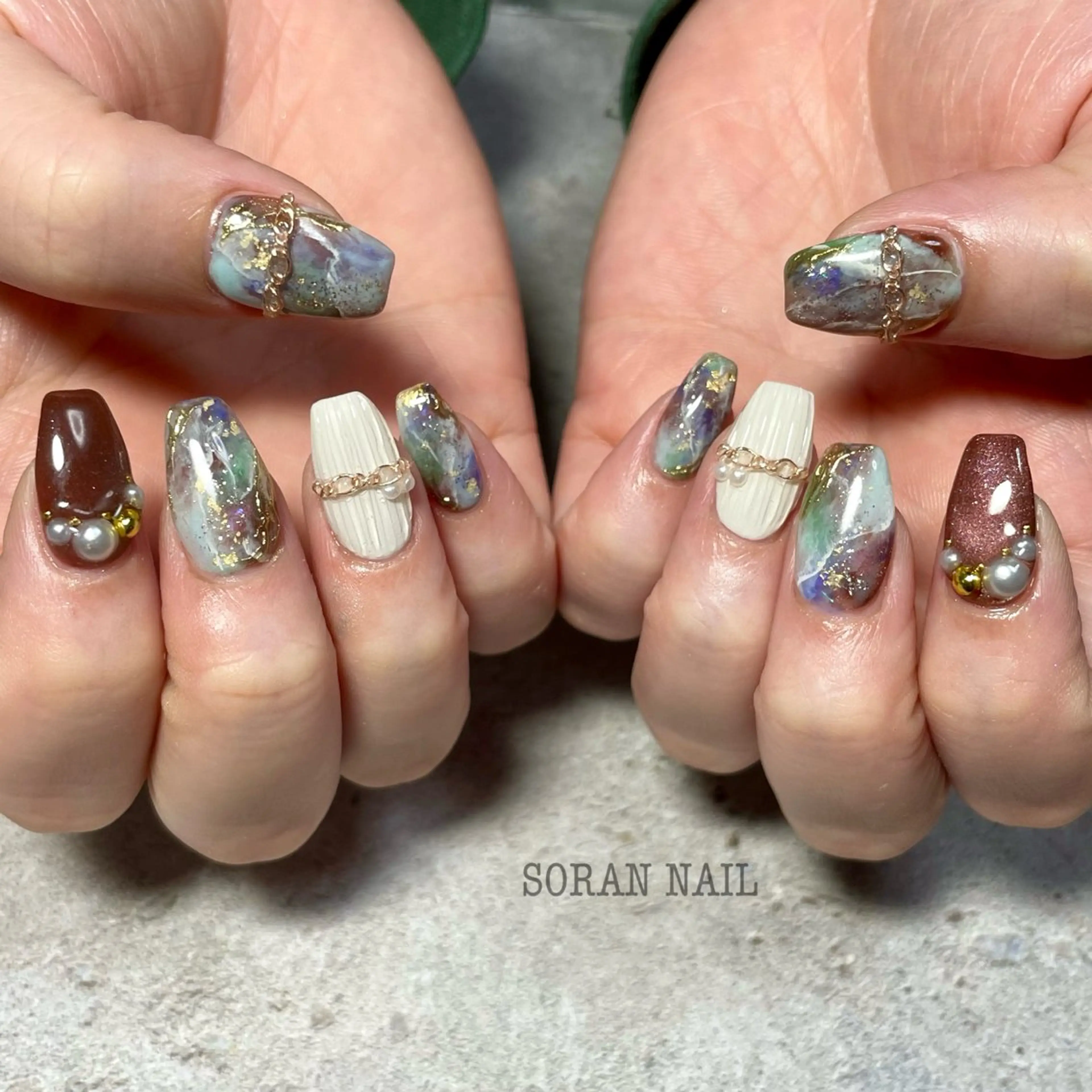 ネイル ハンドネイル soran nailのネイルデザイン