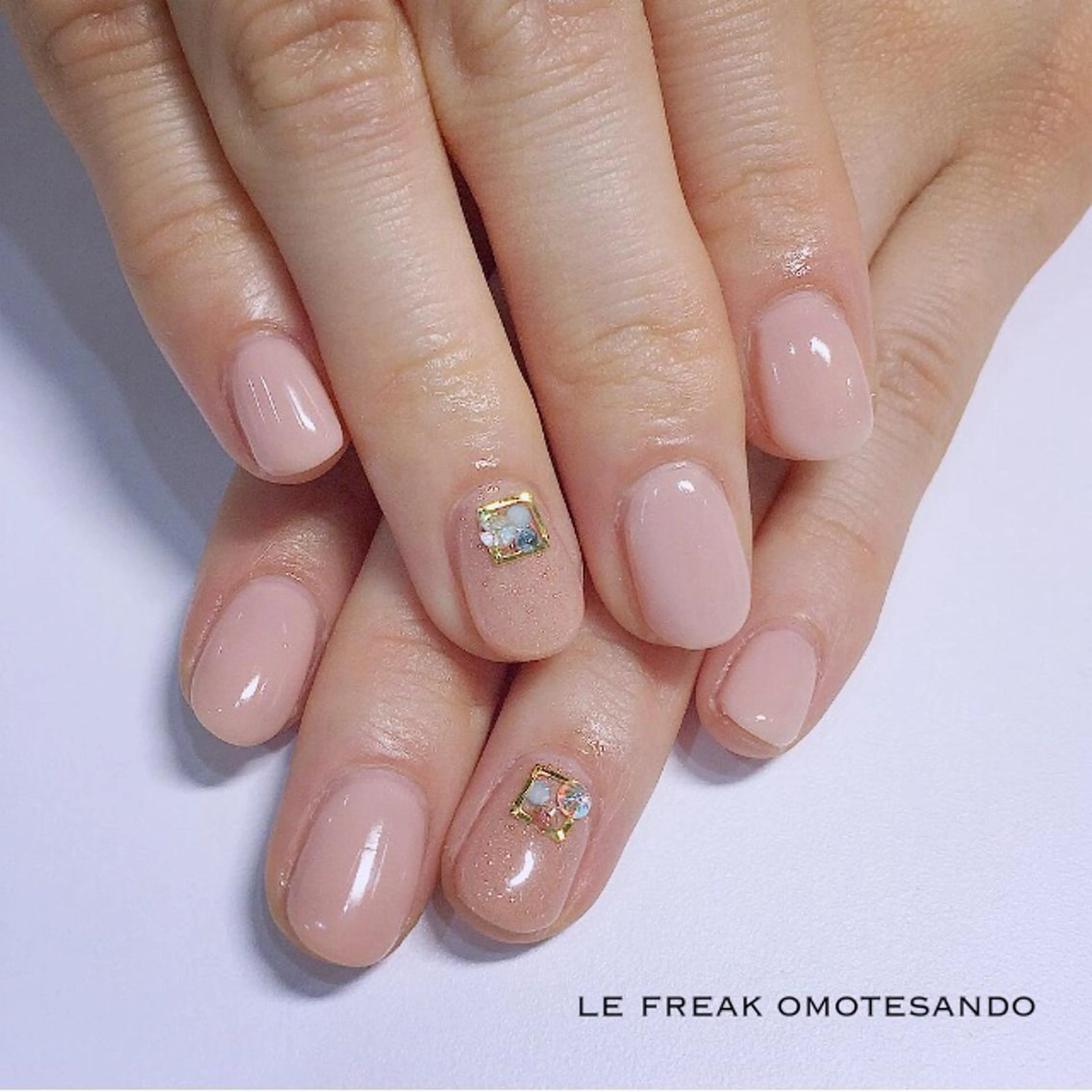 ネイル マツエク・マツパ アートネイル ワンカラーネイル キャッツアイ東京 西荻窪店のネイルデザイン