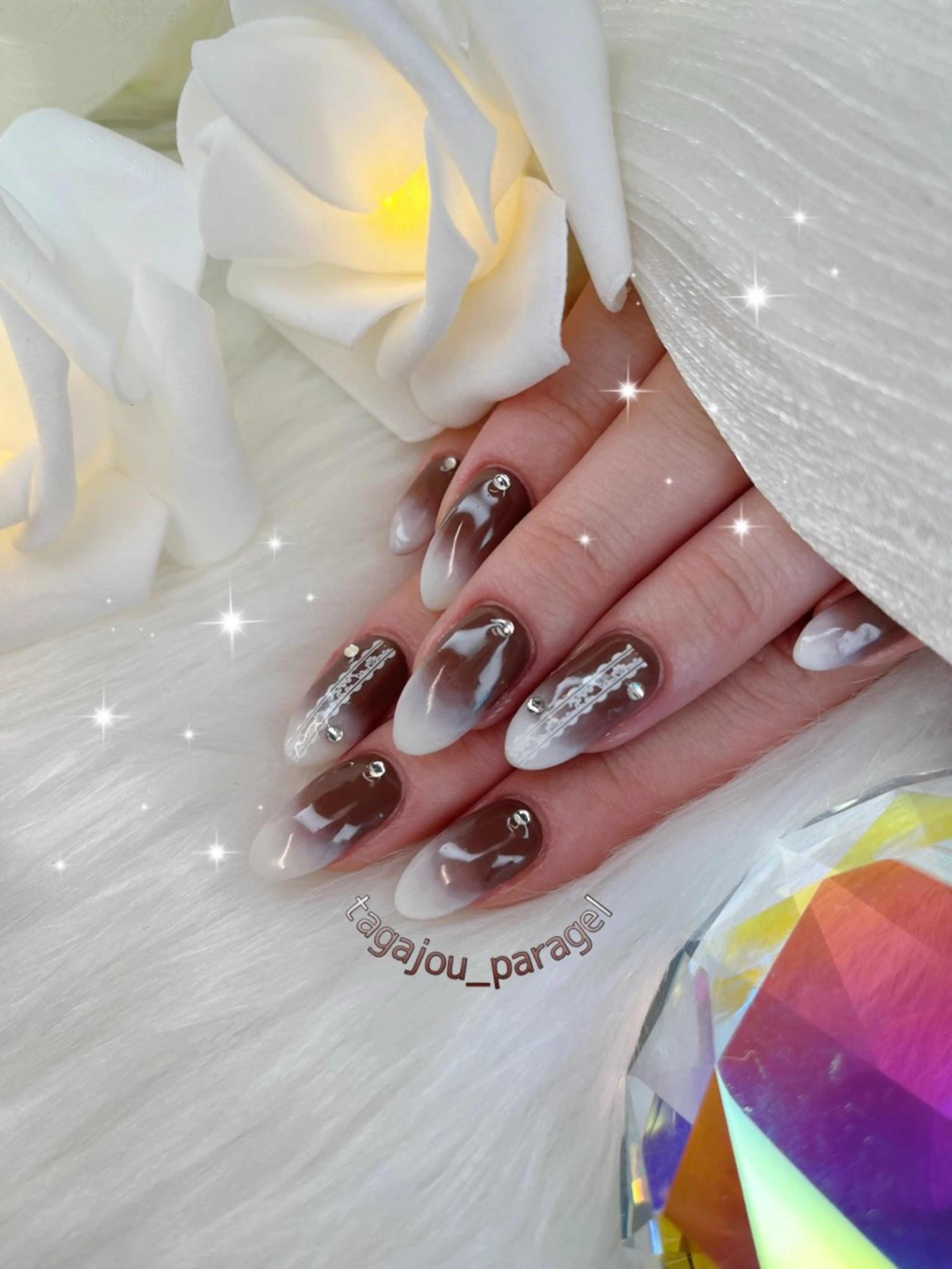 ネイル グラデーション 多賀城 パラジェルのネイルデザイン