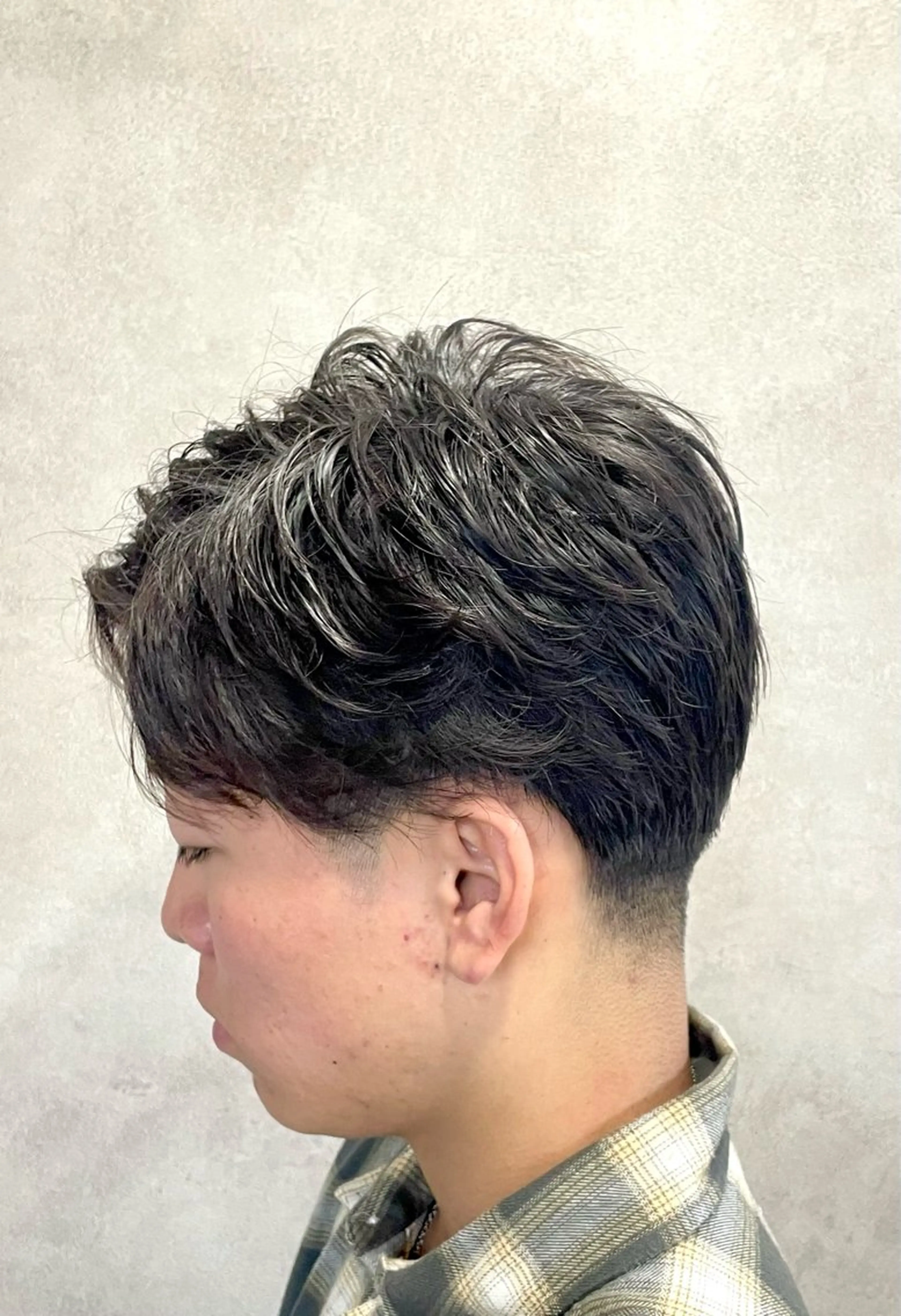 ショート パーマ メンズ メンズパーマ ショートヘア カット パーマ 清潔感×束感ヘア🔥 メンズ専門篠原のヘアスタイル