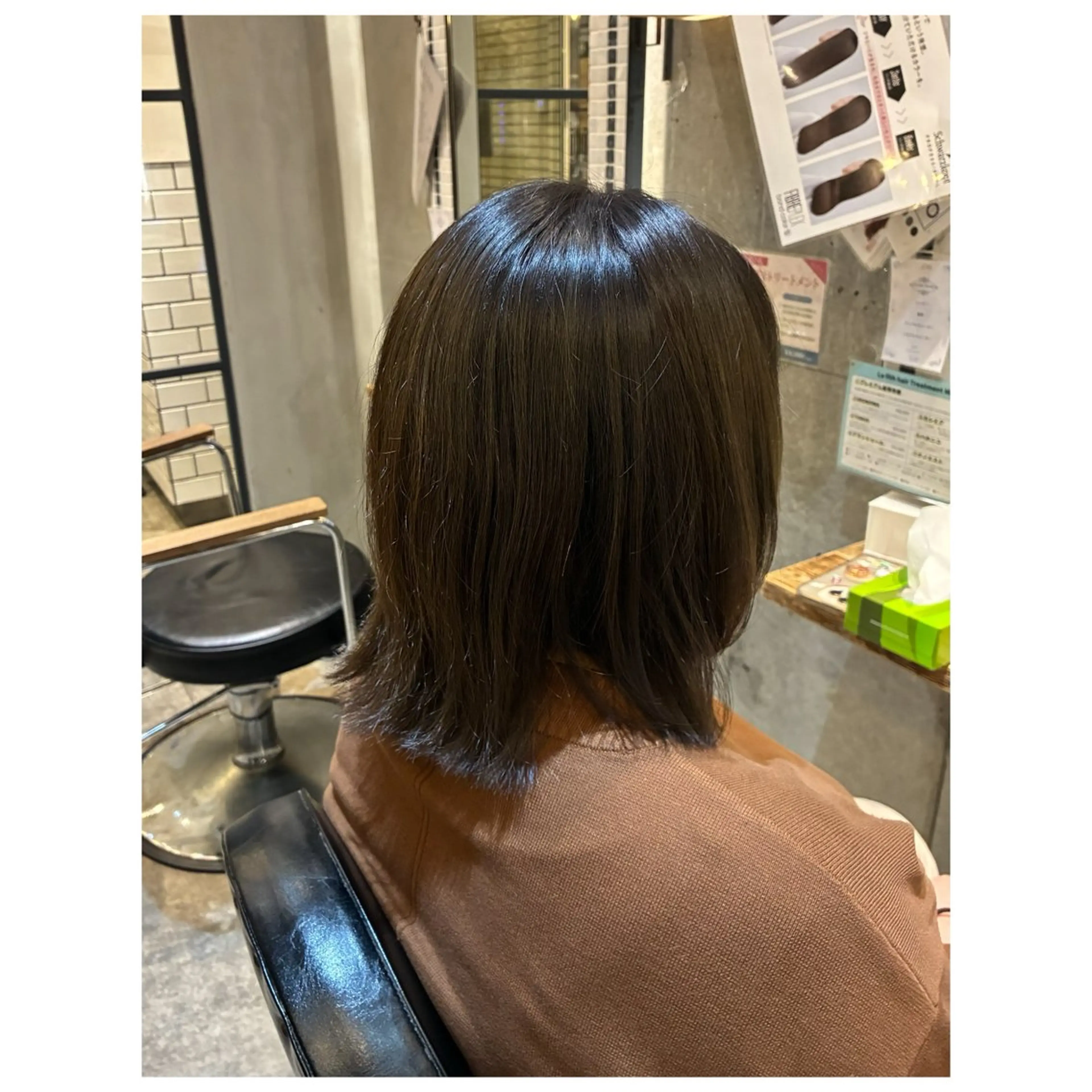 カラー 仲田 美裕子のヘアスタイル