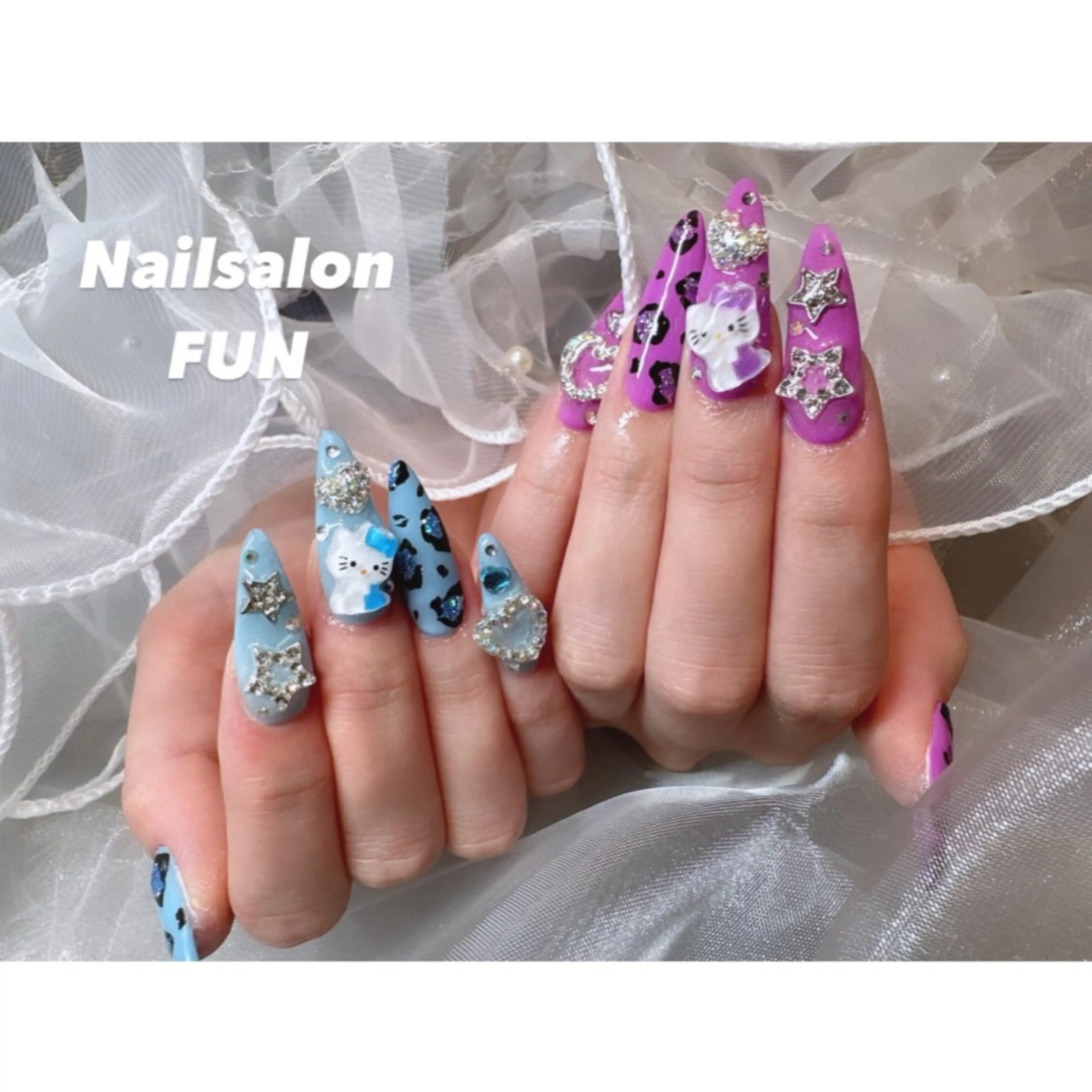 ネイル アートネイル ネイルチップ Nailsalon FUN🌈のネイルデザイン