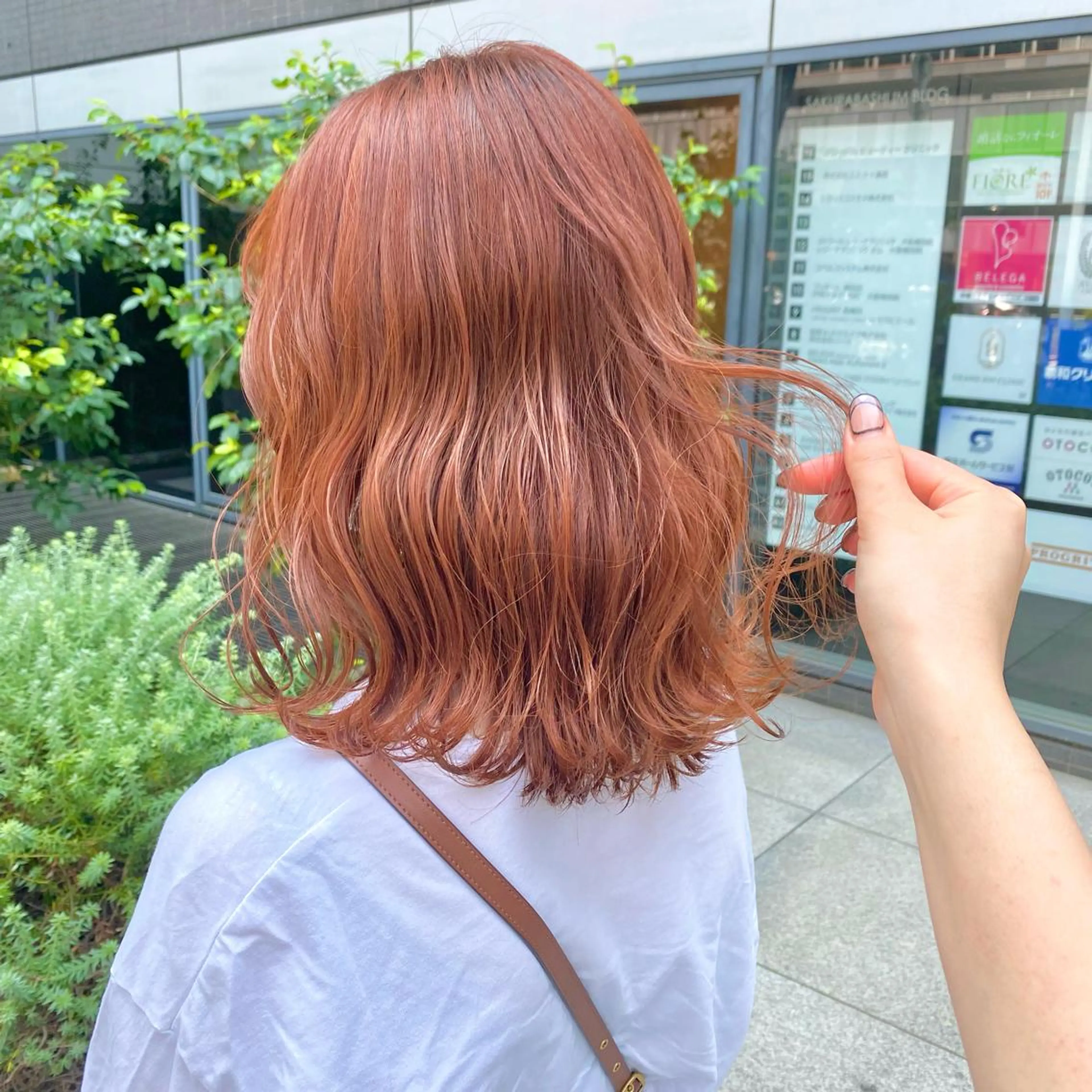 ミディアム カラー パーマ ヘアアレンジ メンズ キッズ ネイル マツエク・マツパ メンズブリーチ ブリーチ ブリーチなしカラー カット ヘアカラー EMANON梅田店所属・前川 朋香のヘアスタイル