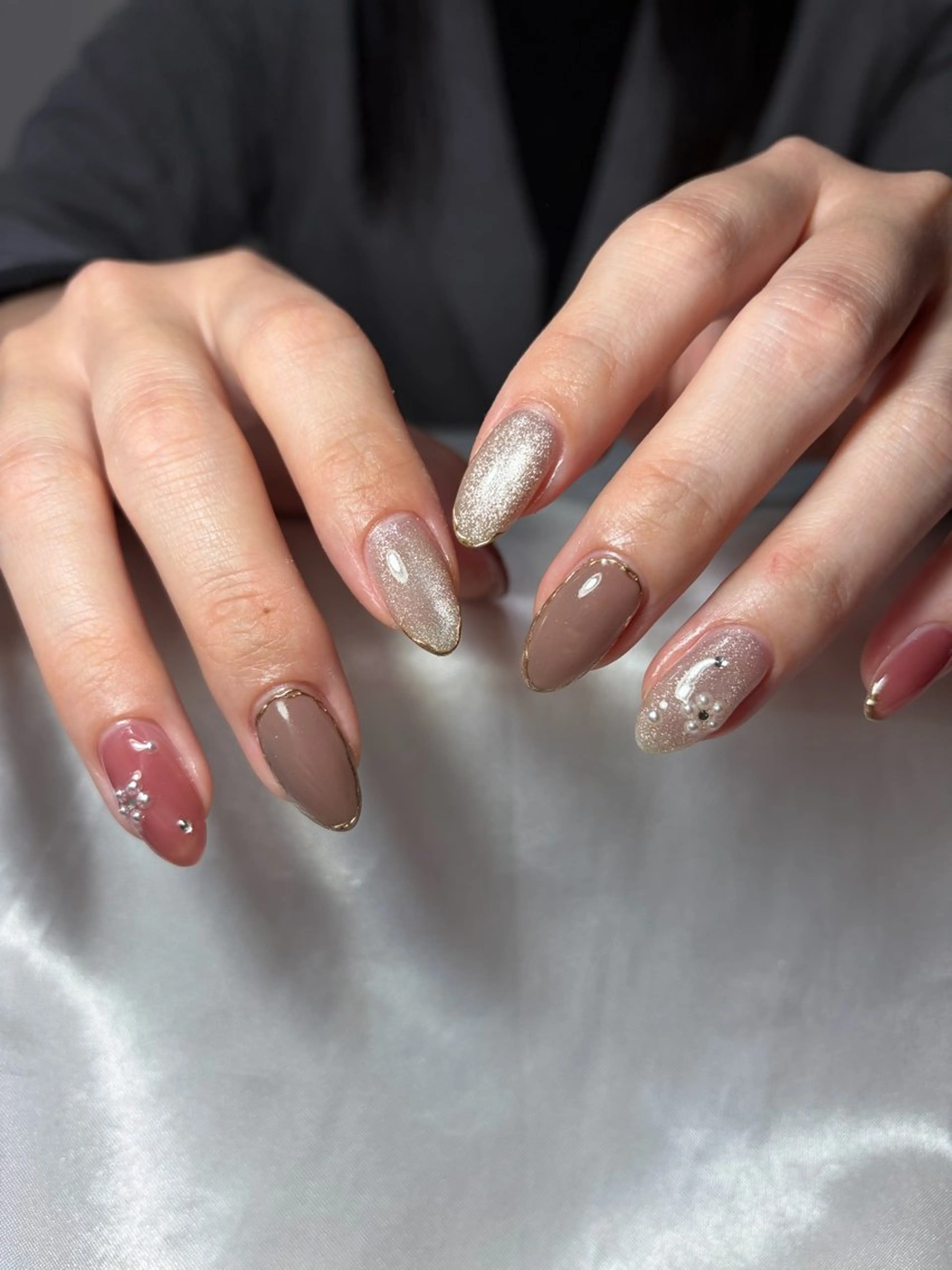 ネイル ハンドネイル nailroom‪ sb‪‪𓈒𓂂𓏸のネイルデザイン