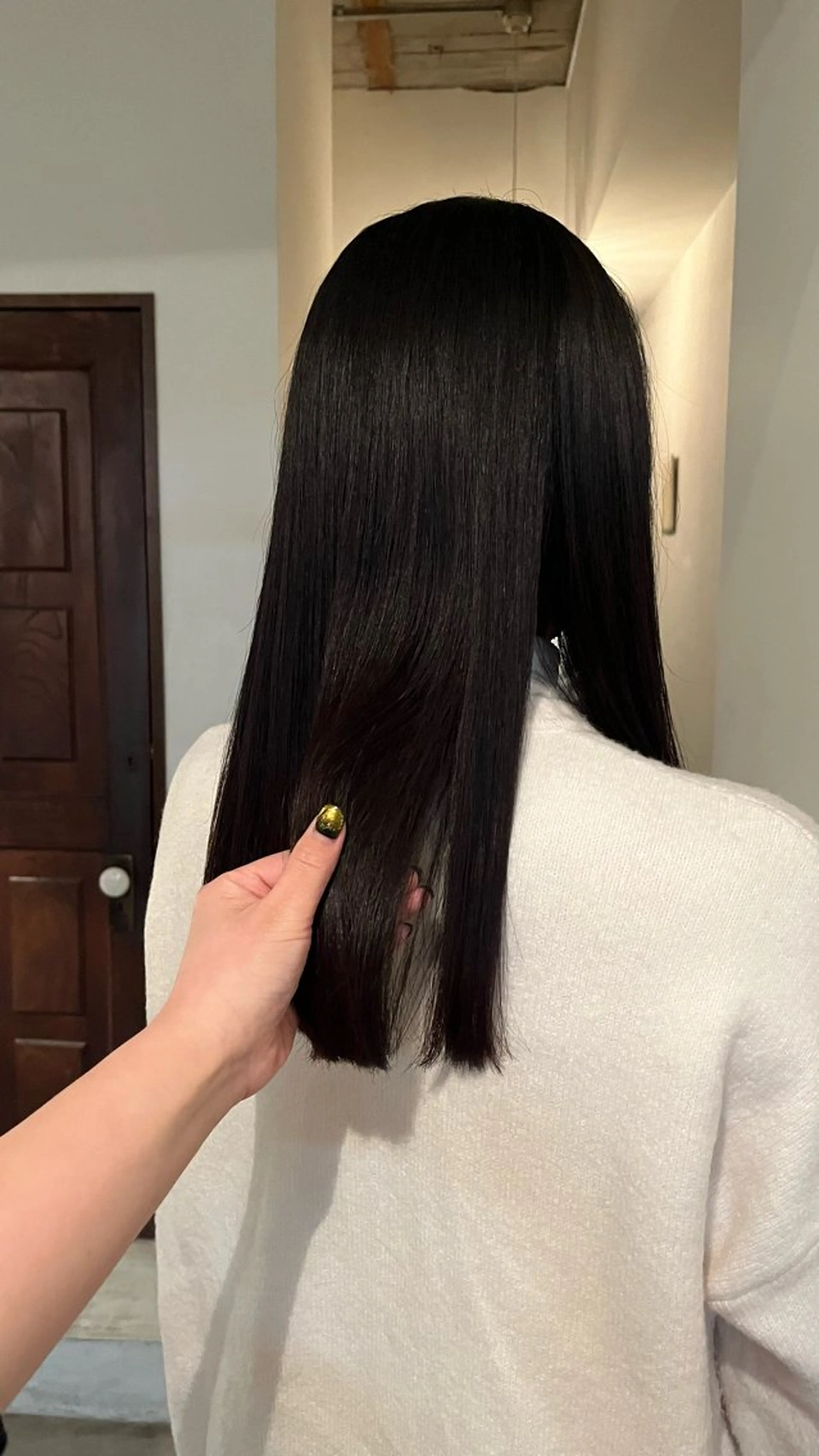 ミディアム カラー 髪質改善 トリートメント カット トリートメント 前川 華恋 / room3のヘアスタイル