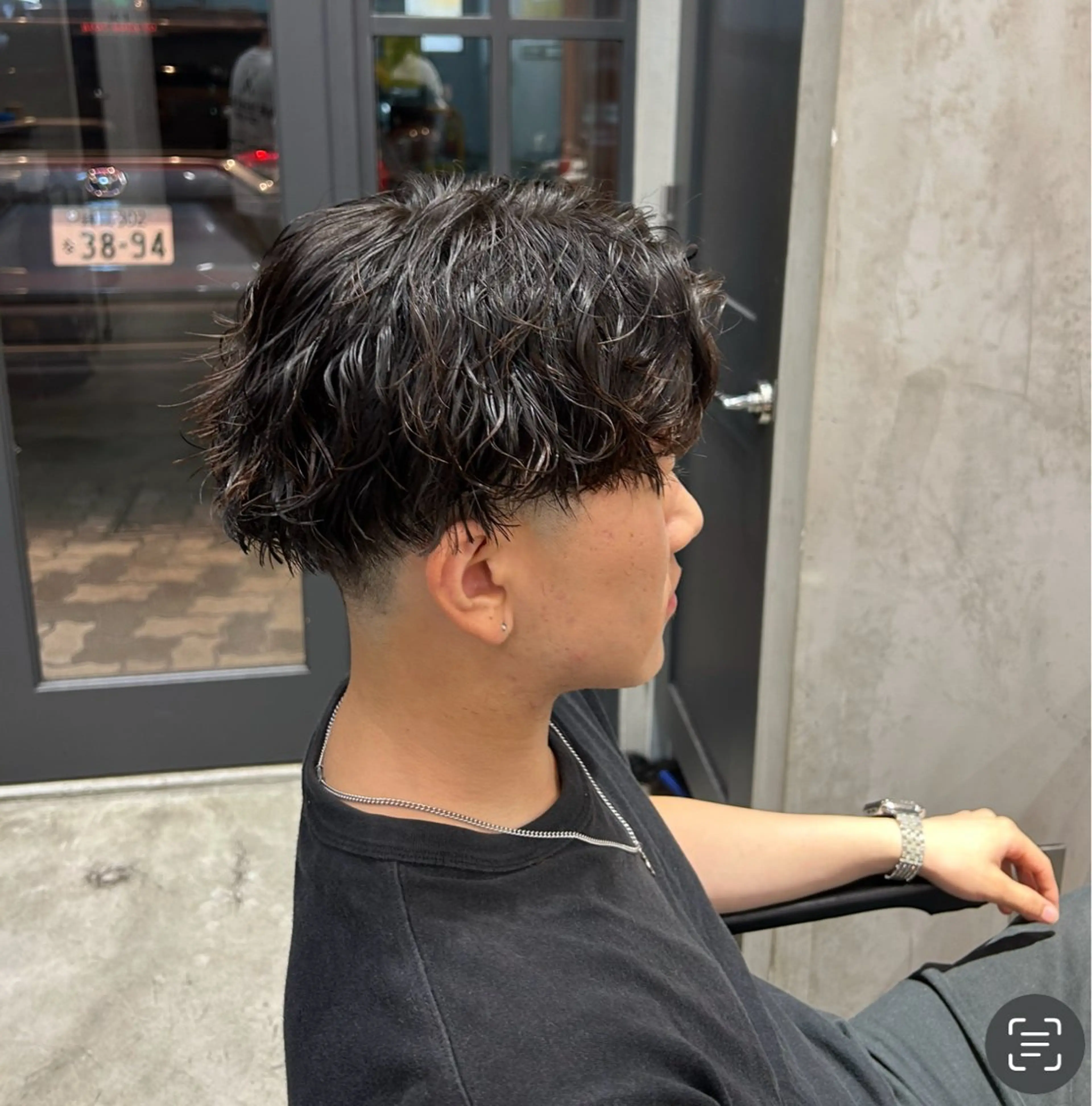 【U24学割】💈メンズカット(バーバースタイル)+特殊パーマ+トリートメント💈の写真