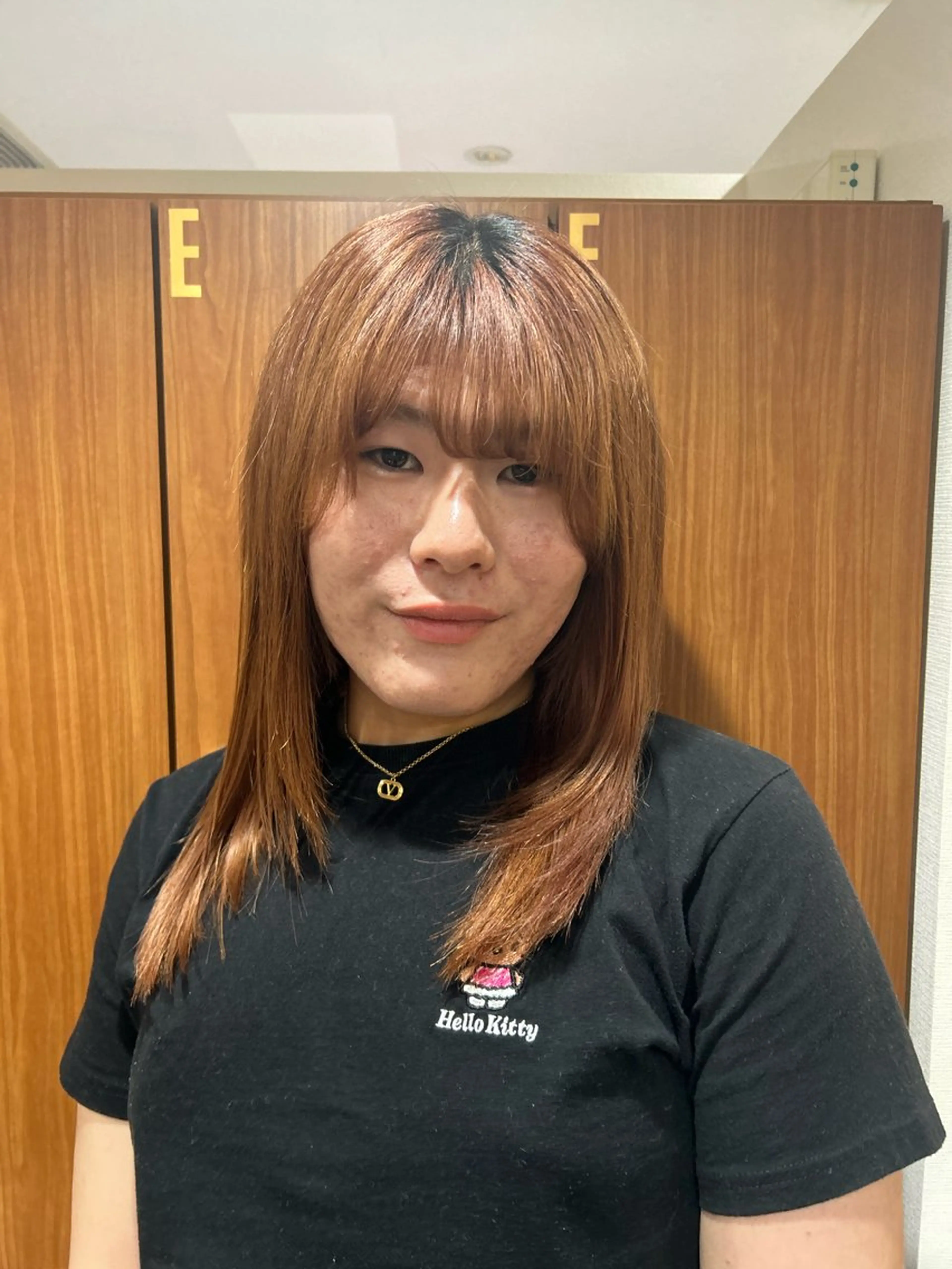 セミロング 坂本奈都美 🎀のヘアスタイル