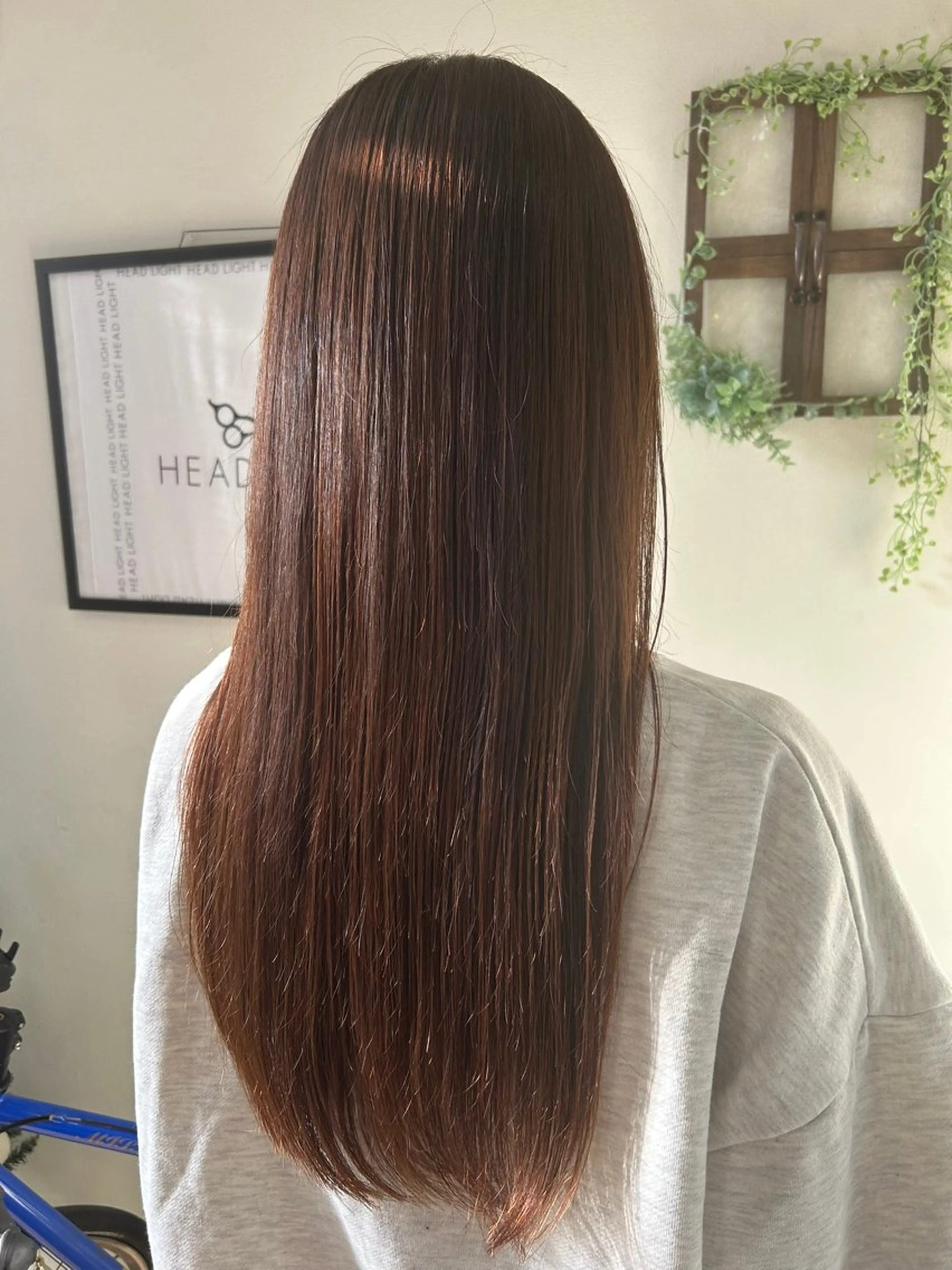 ロング カラー カット ヘアカラー トリートメント 原野 実優羽のヘアスタイル