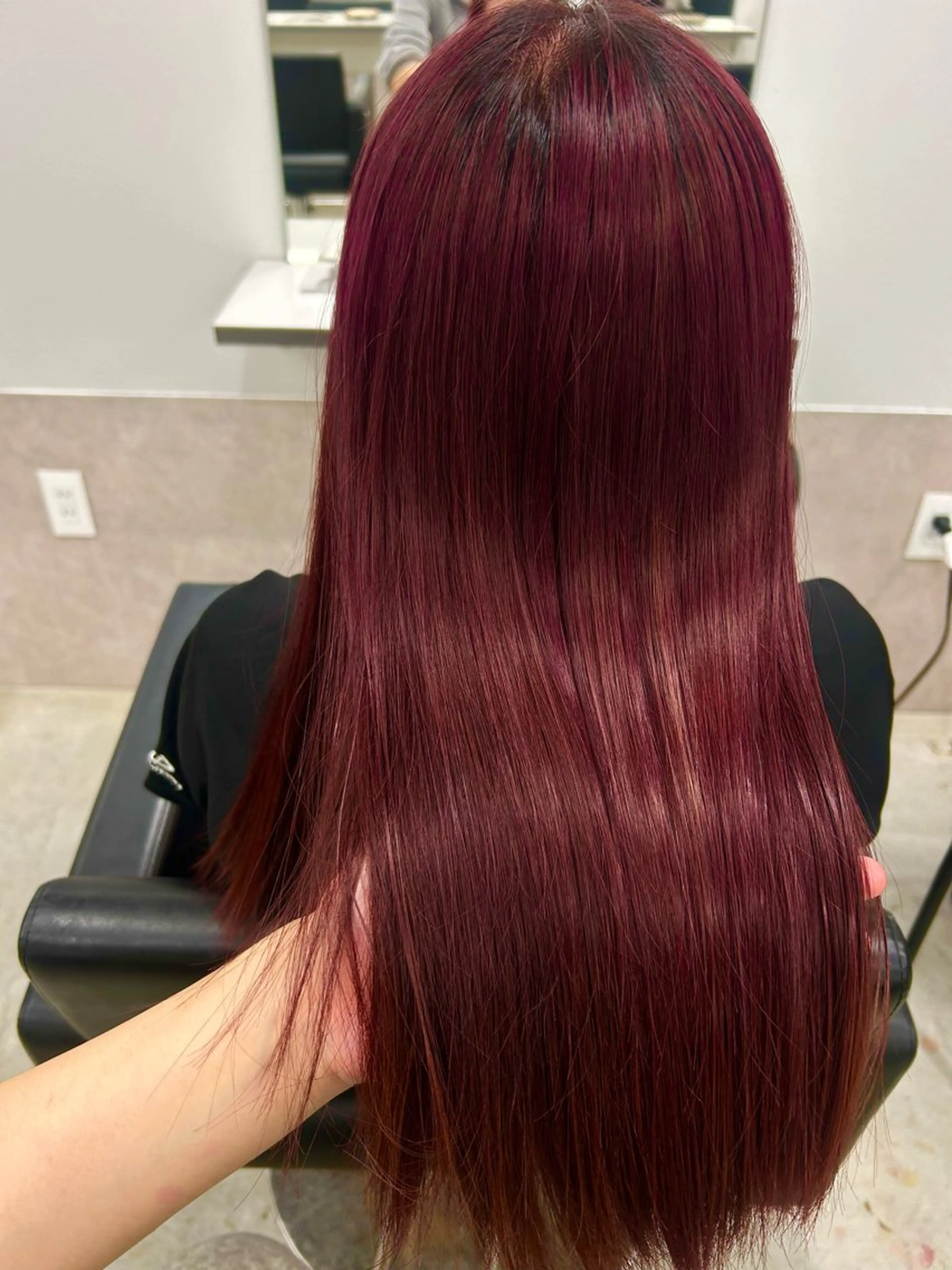 カラー GiseL さあや博多ハイトーンのヘアスタイル