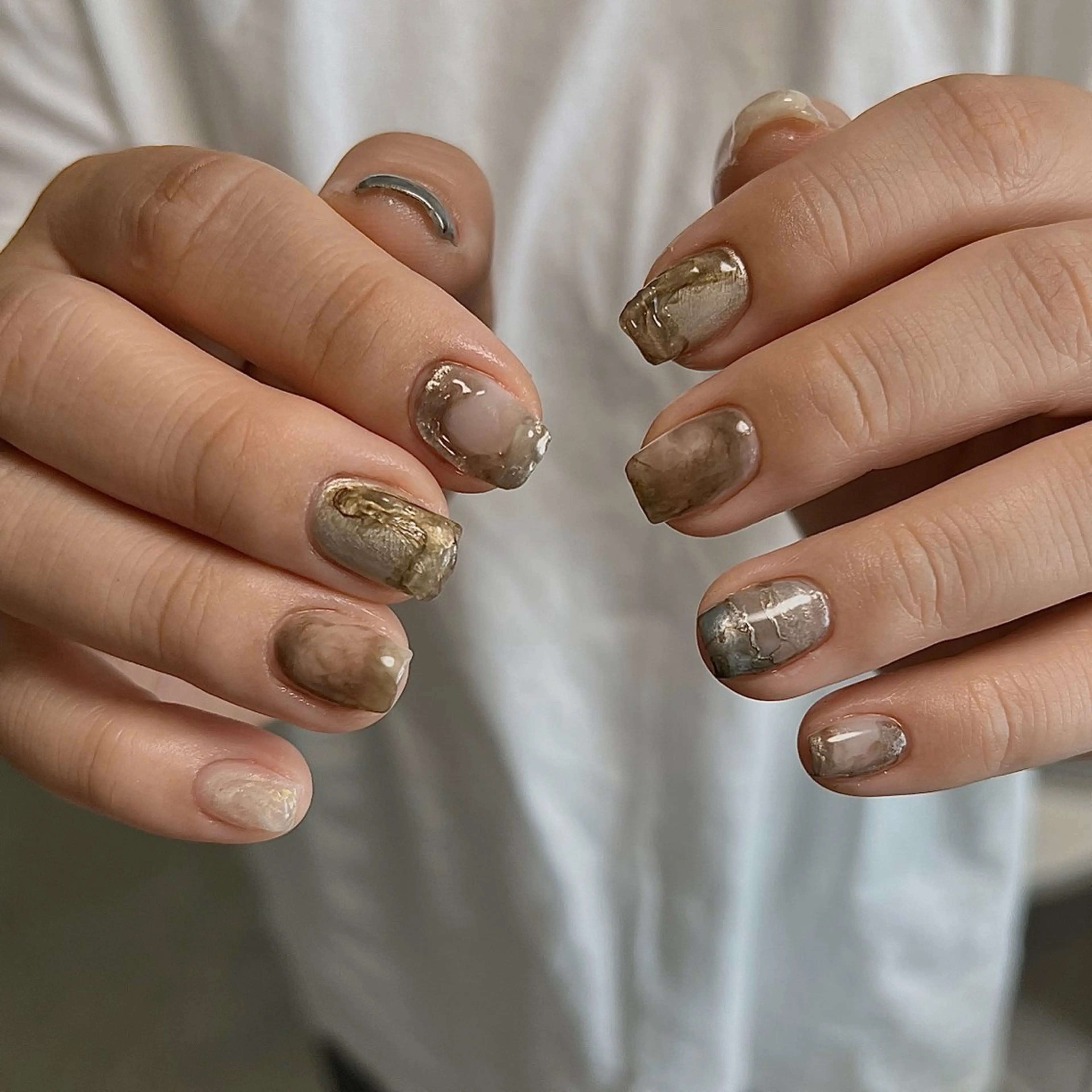 ネイル ハンドネイル ハンドケア nail salon una.のネイルデザイン