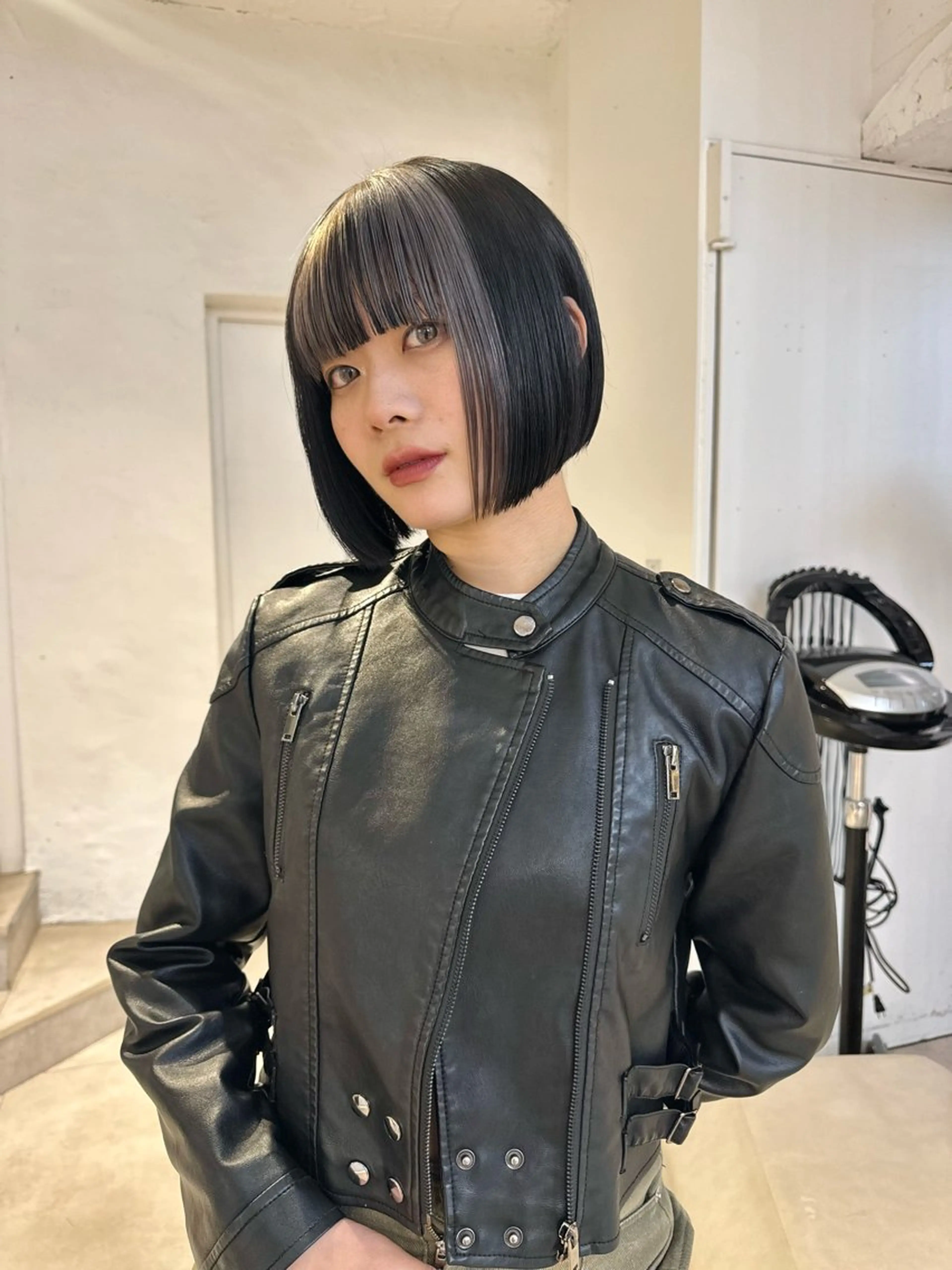 ショート カラー 顔周りカット/透明感 カラー✂️MEIのヘアスタイル