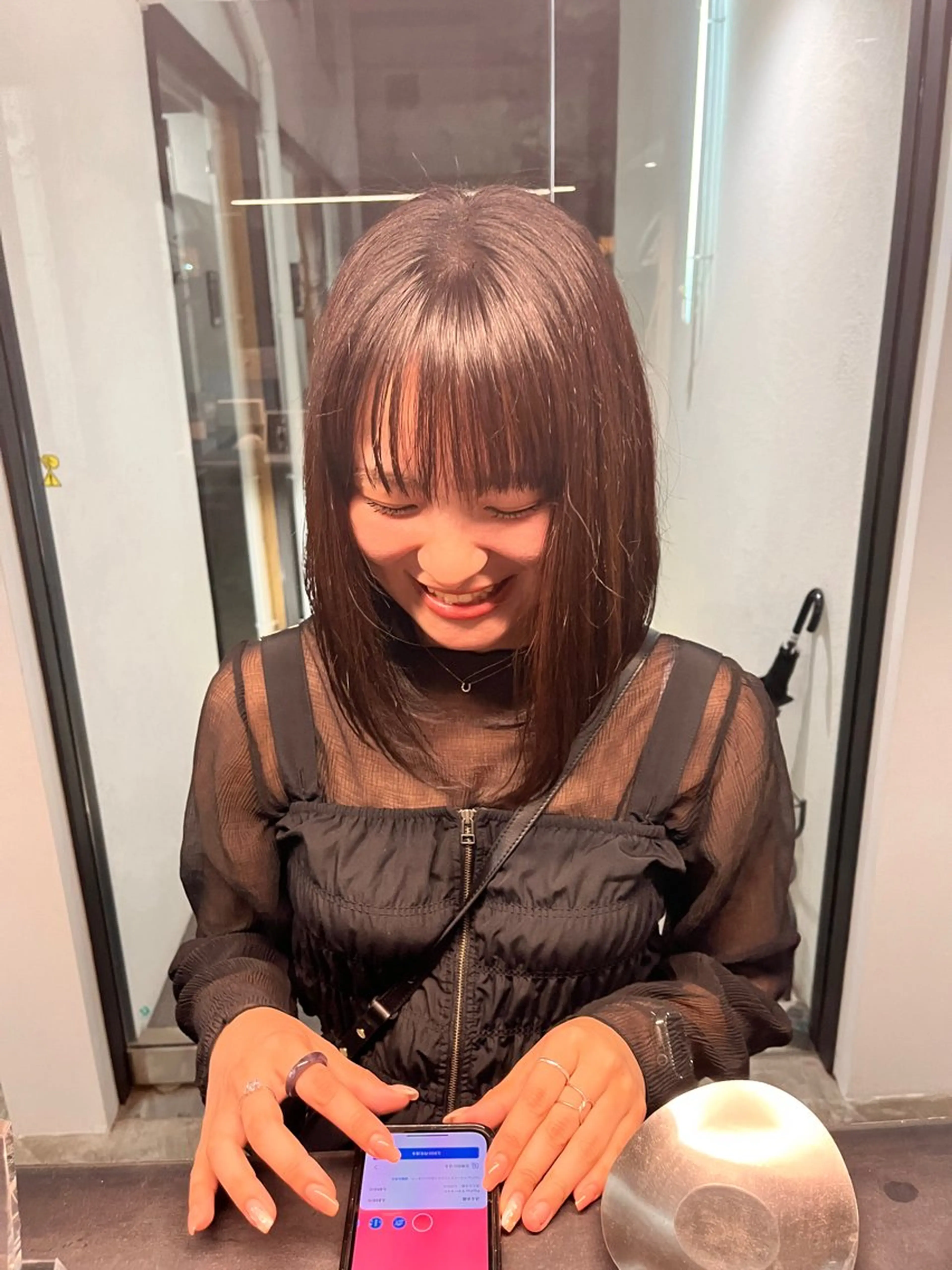 ショート カラー トリートメント SalonEF 名駅店所属・SalonEF 芽生/MEIのマツエク・マツパデザイン