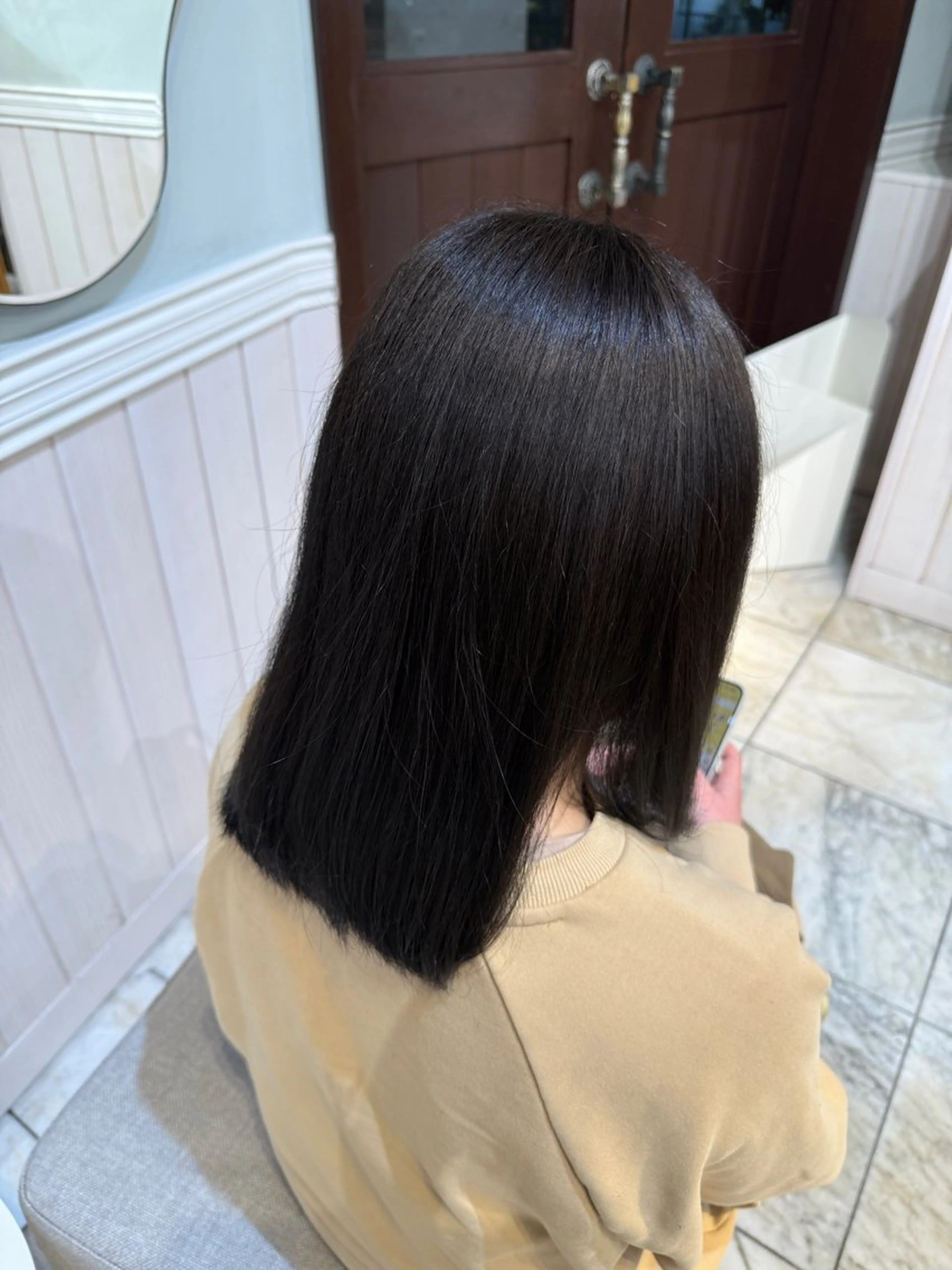 ミディアム ヘアカラー Lidee chiharuのヘアスタイル