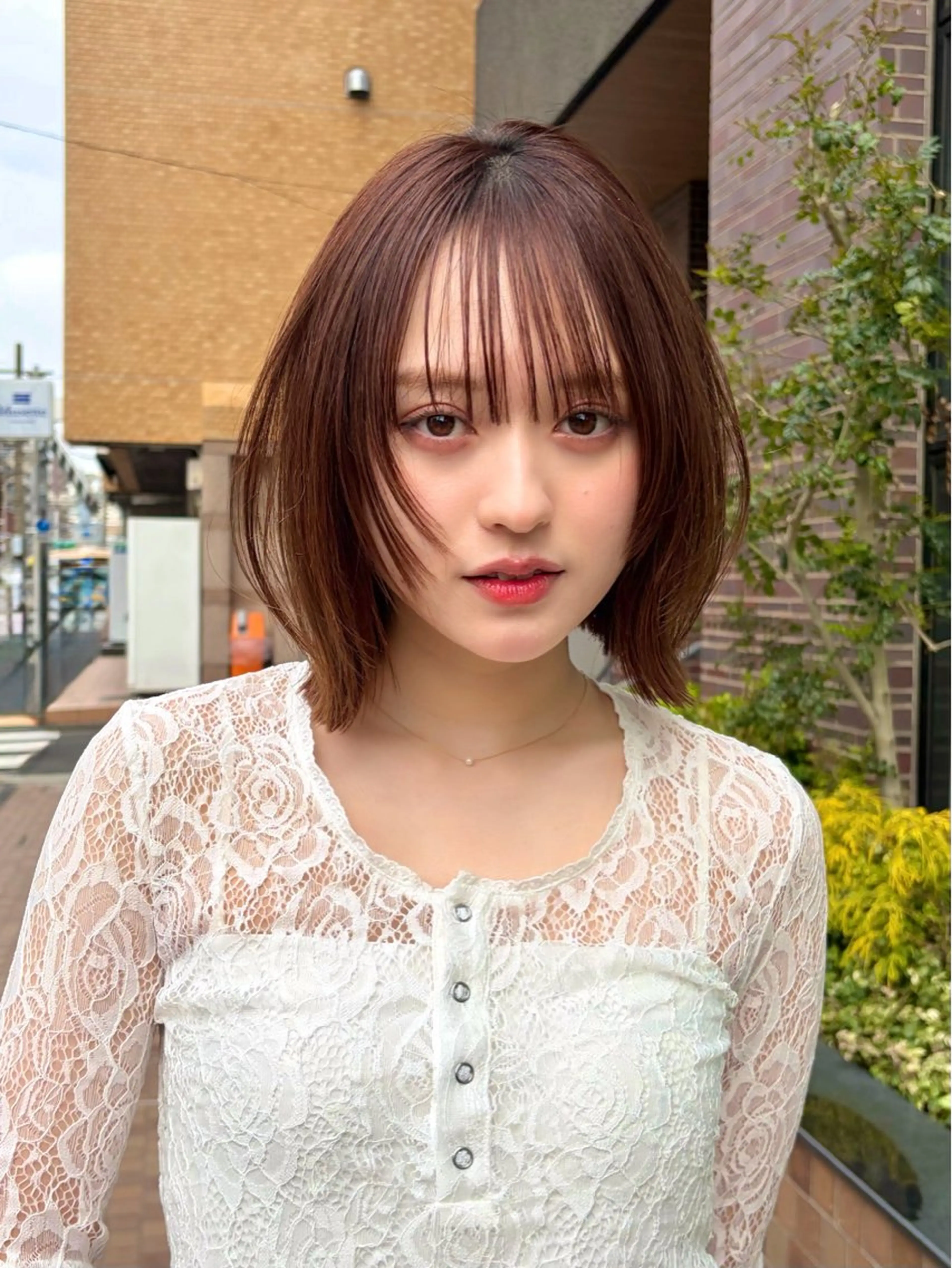 ショート カラー 透明感カラー カット ヘアカラー トリートメント PULSE yokohama所属・ボブ/韓国レイヤー /髪質改善/横浜駅のヘアスタイル
