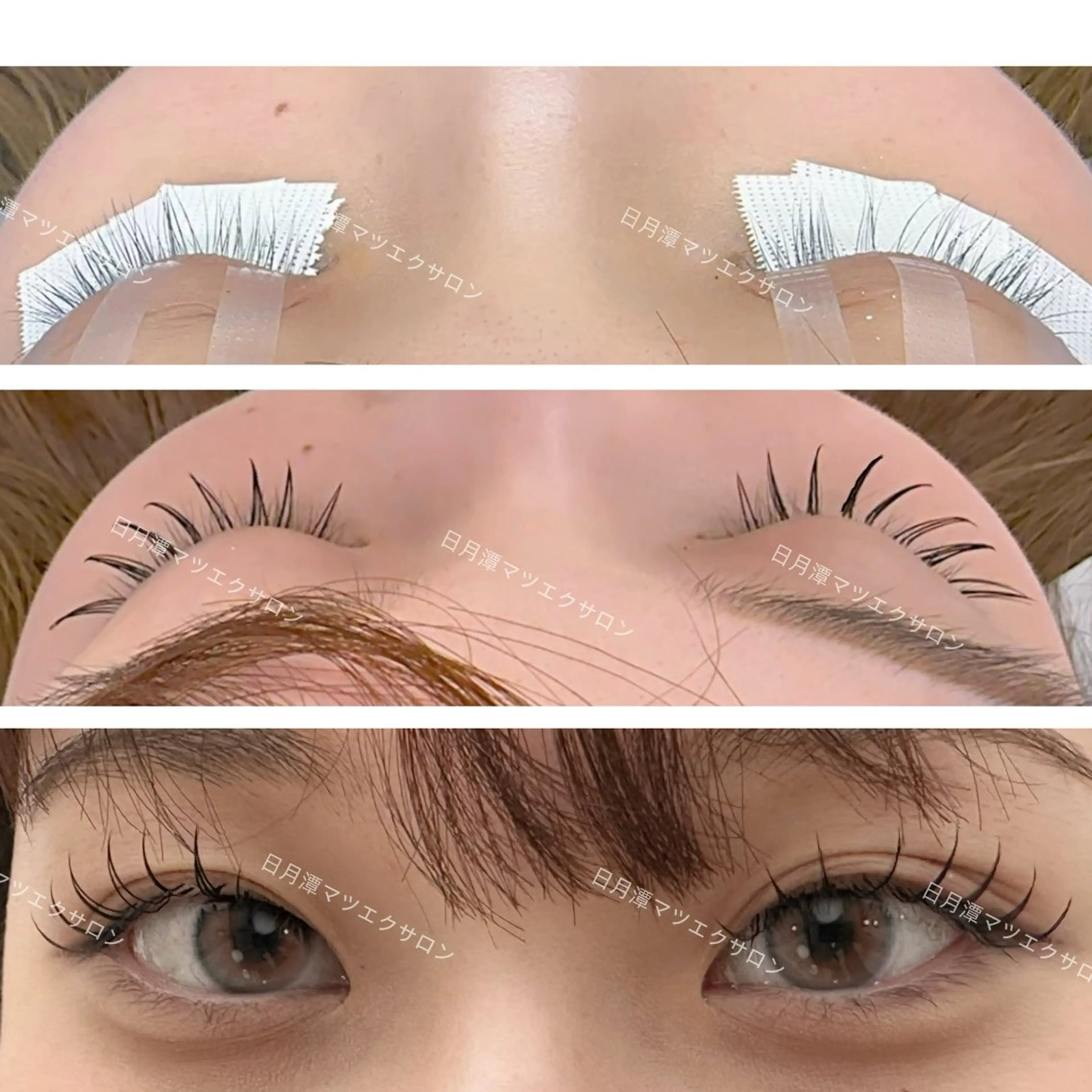 マツエク・マツパ 🔆日月潭🌙 銀座店のマツエク・マツパデザイン