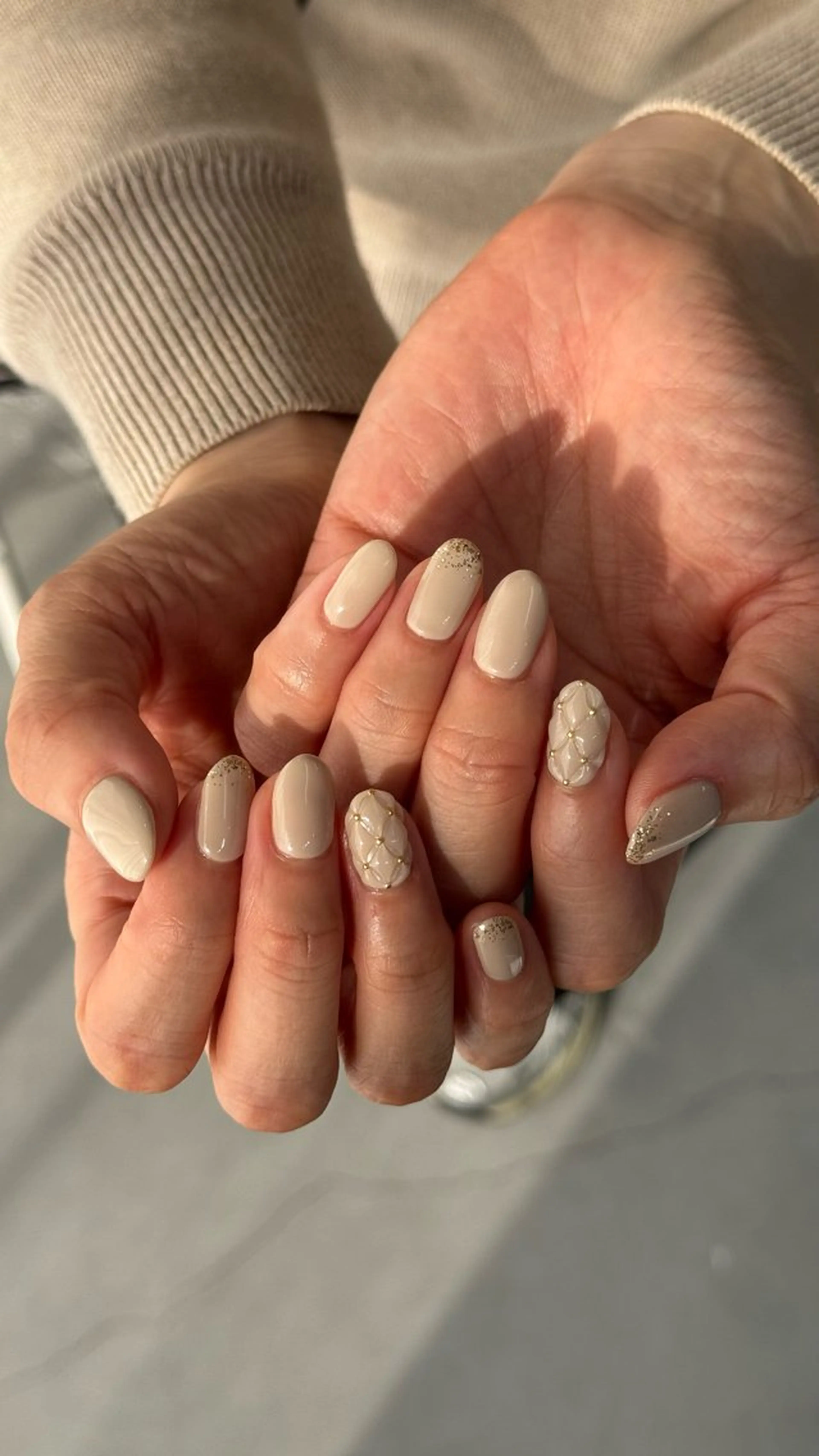 ネイル オフィスネイル ハンドネイル Momoka ネイリスト福岡/薬院のネイルデザイン