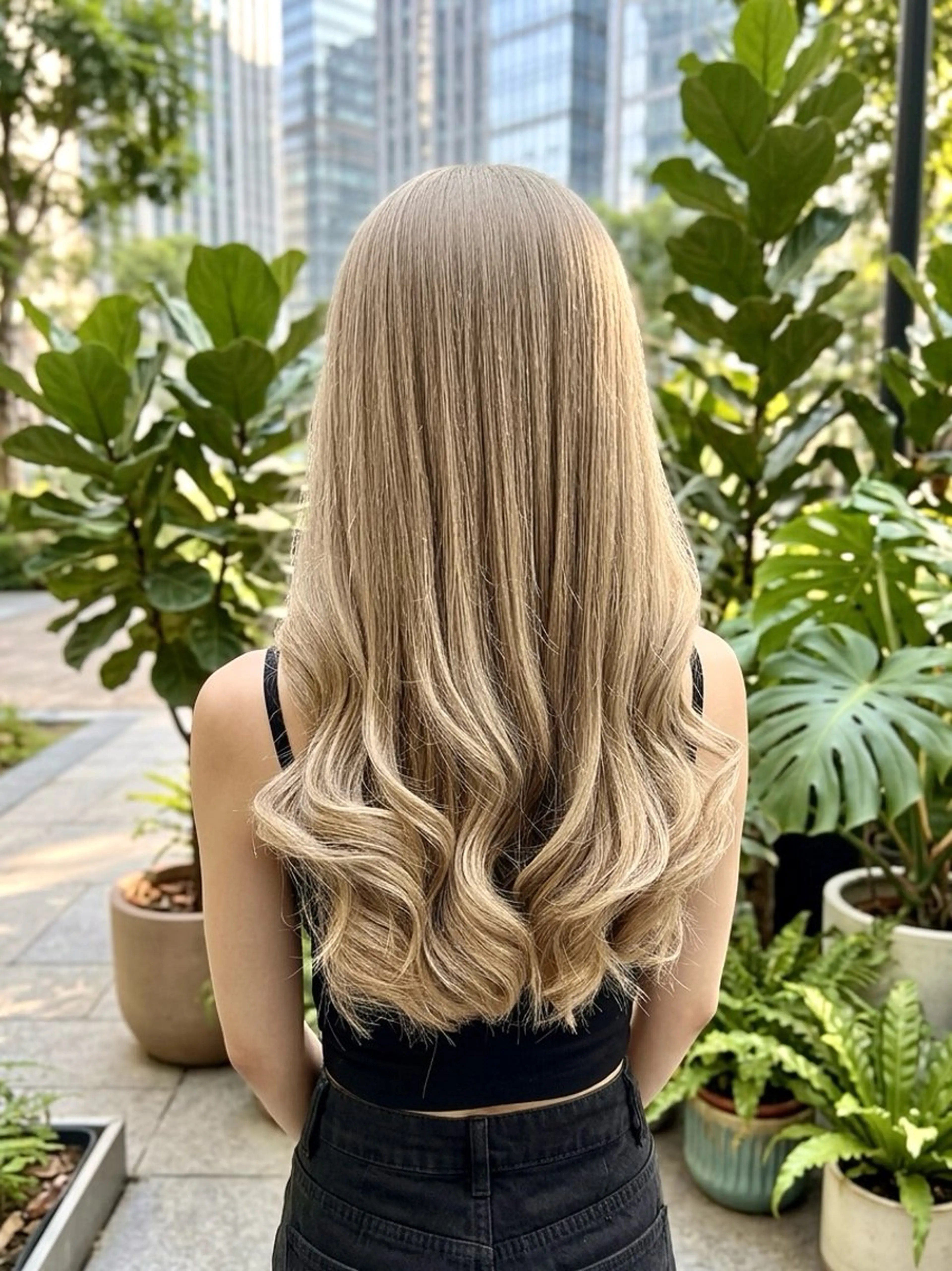 ロング カラー ヘアカラー トリートメント ヘッドスパ ヘアセット 海外Style🌱 KOHEIのヘアスタイル