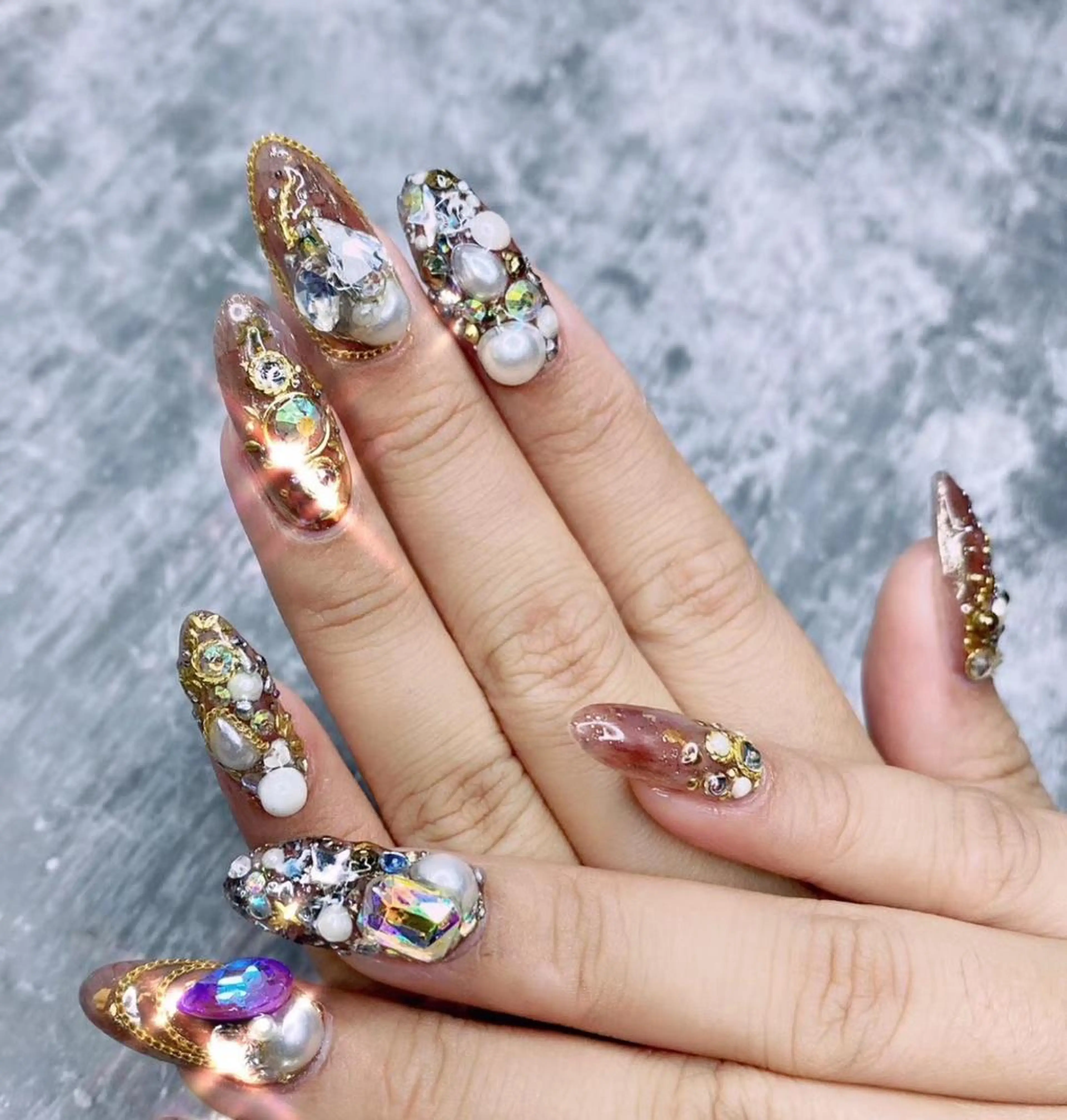 ロング Babarla Nailのネイルデザイン