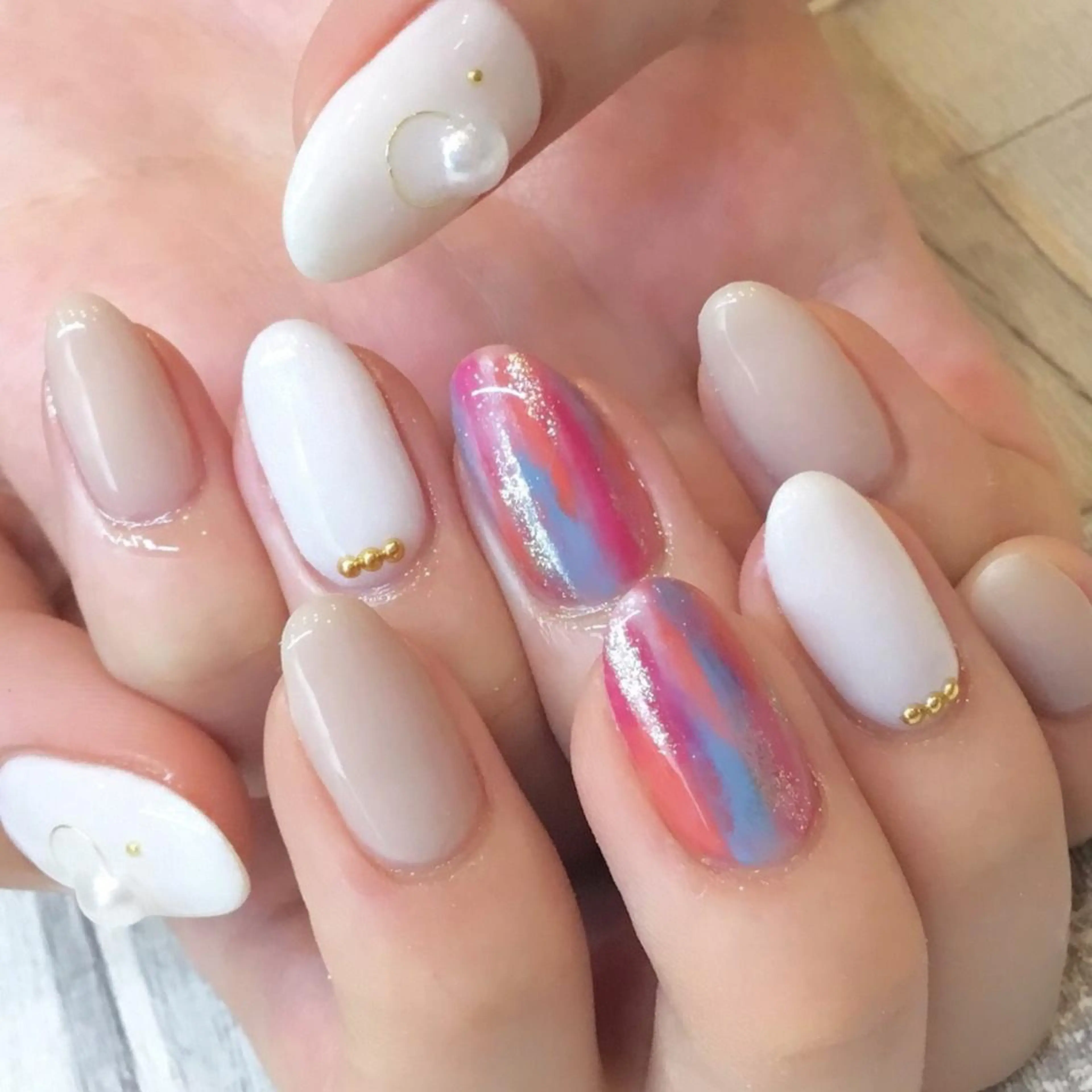 ネイル ハンドネイル 山田 貴子のネイルデザイン