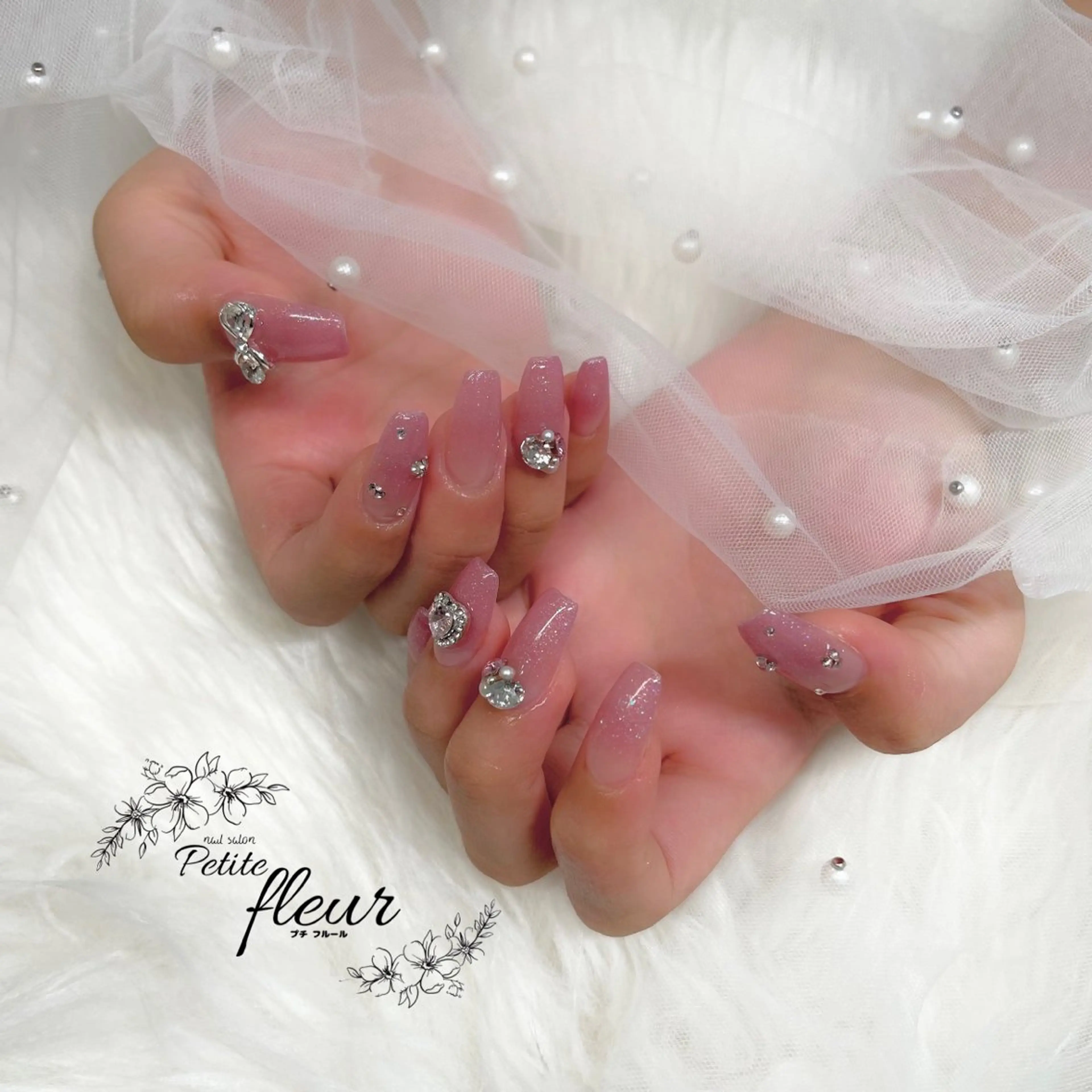 ネイル ❁⃘*。Petite fleur❁⃘*りさのネイルデザイン