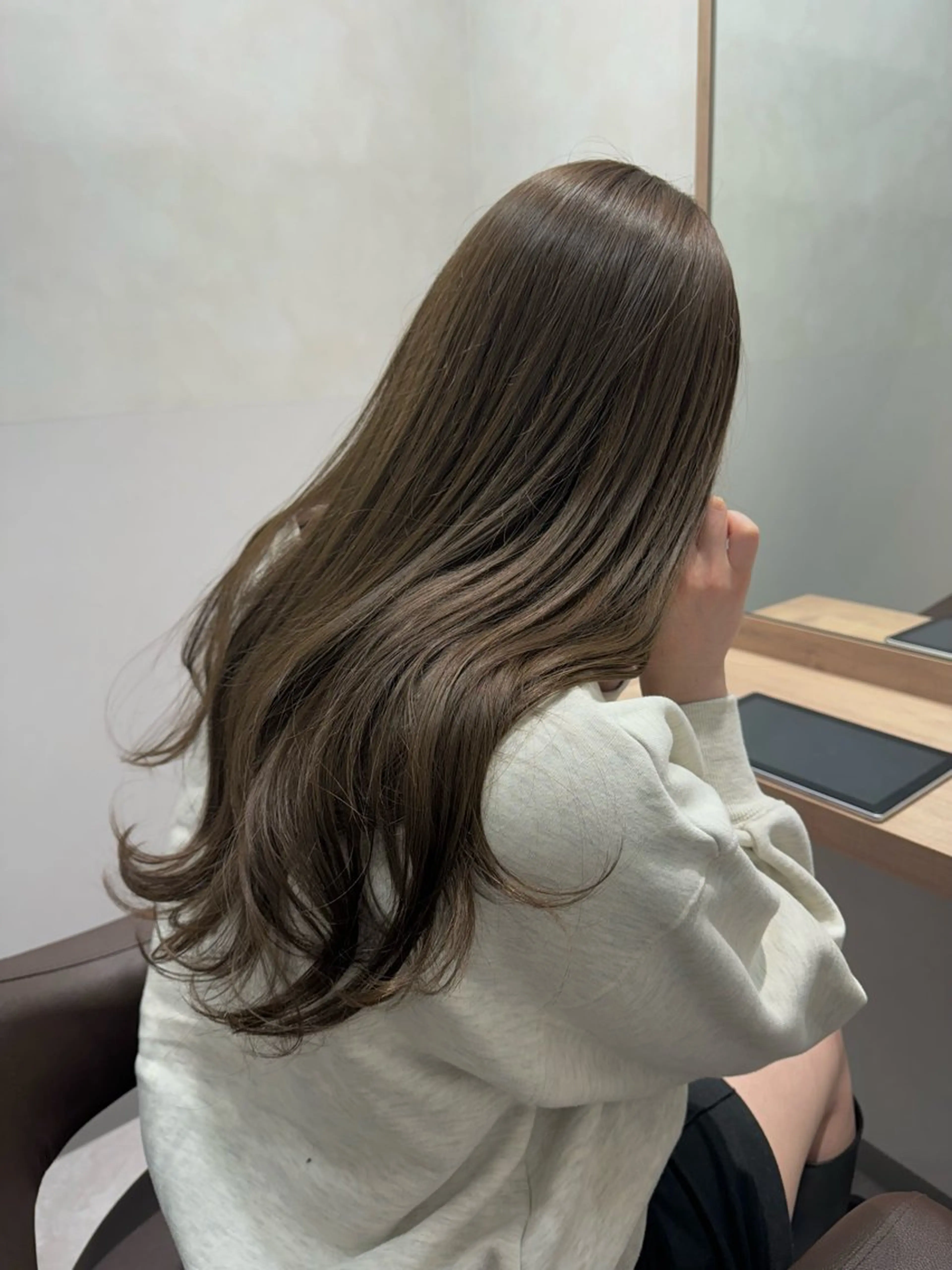 【再来の方限定🤍】似合わせカット＋透明感カラー+ミニトリートメントの写真