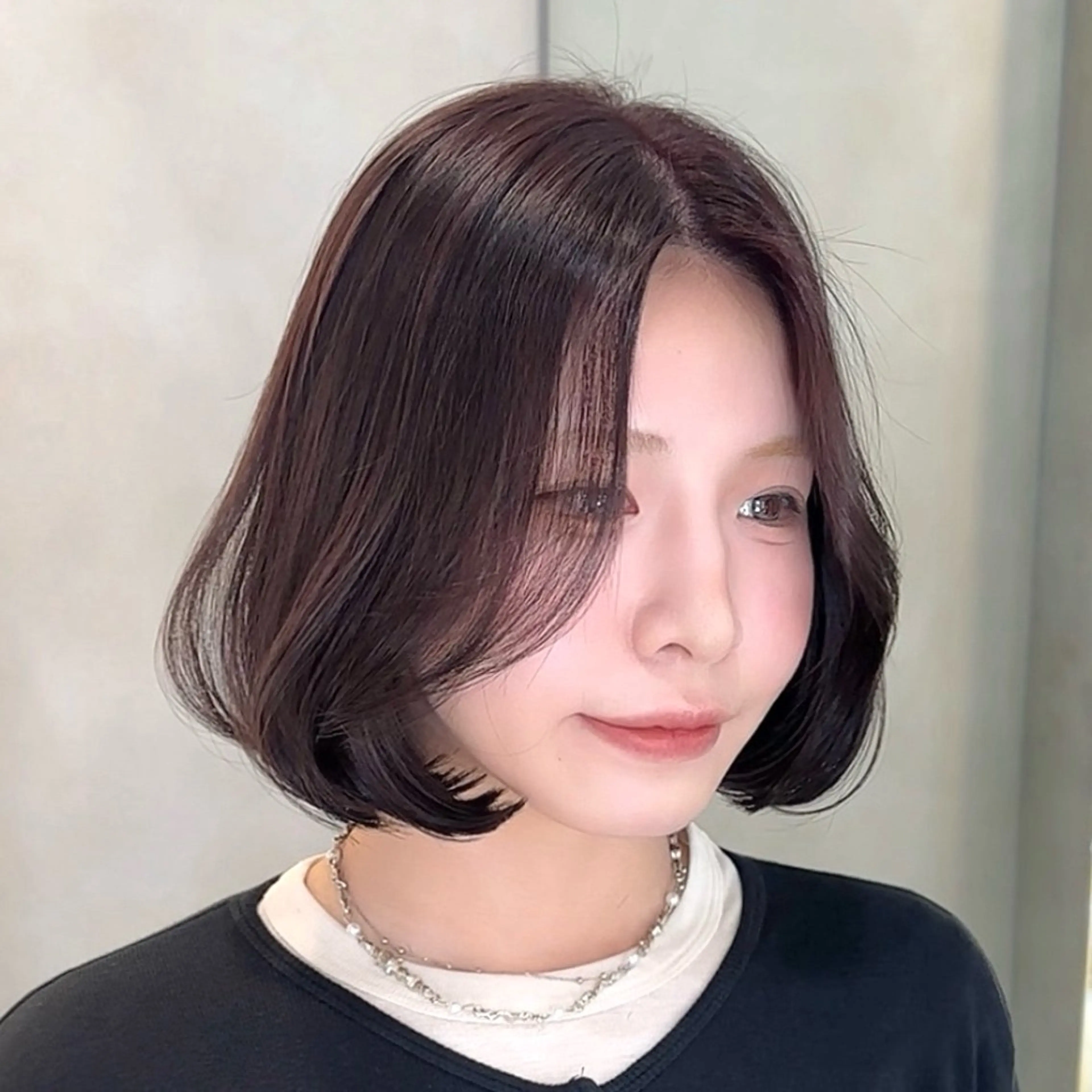 ショート カラー カット ヘアカラー トリートメント 原宿/韓国ボブ /くびれボブ/優希のヘアスタイル