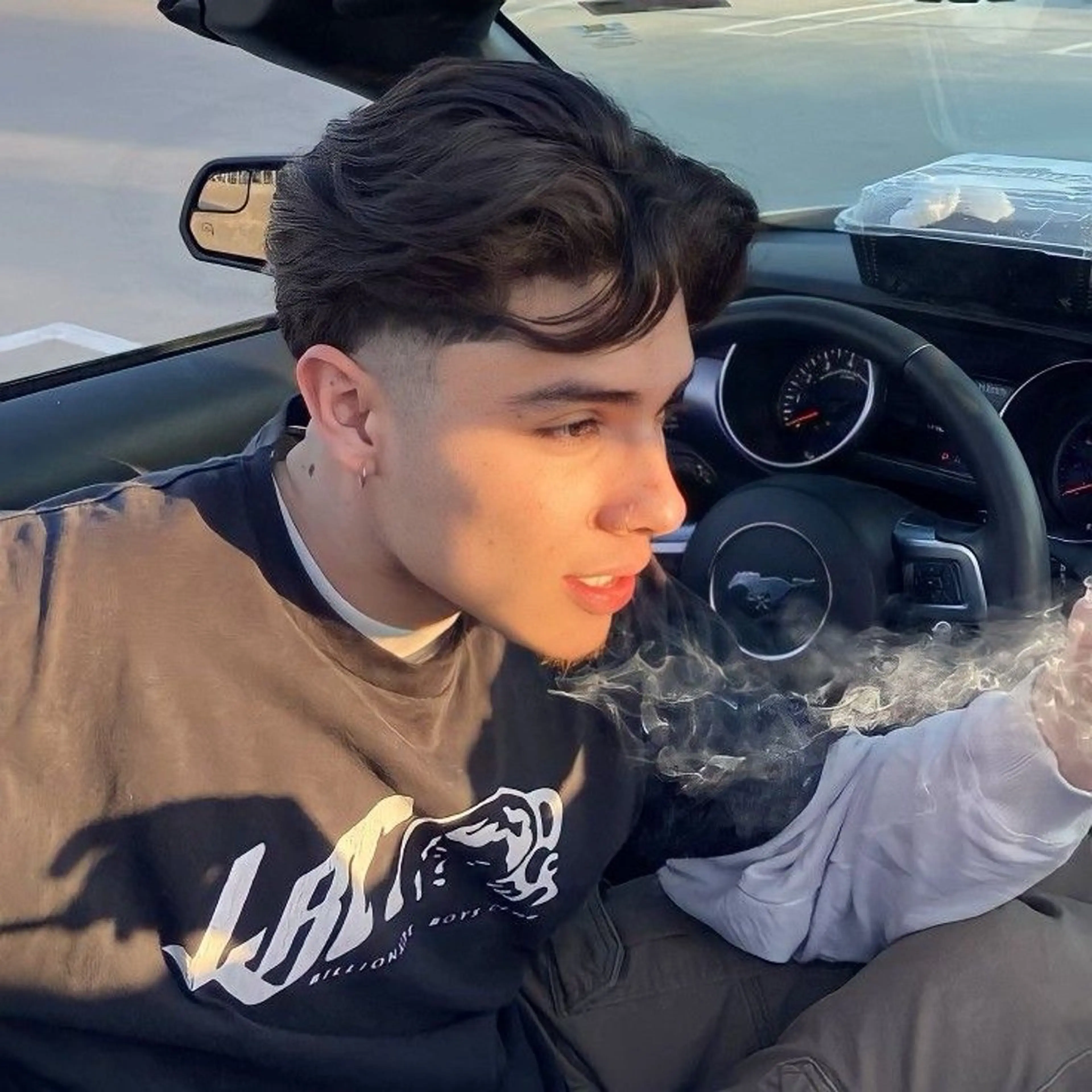 ショート パーマ メンズ メンズ特化美容師 ハスイルイのヘアスタイル